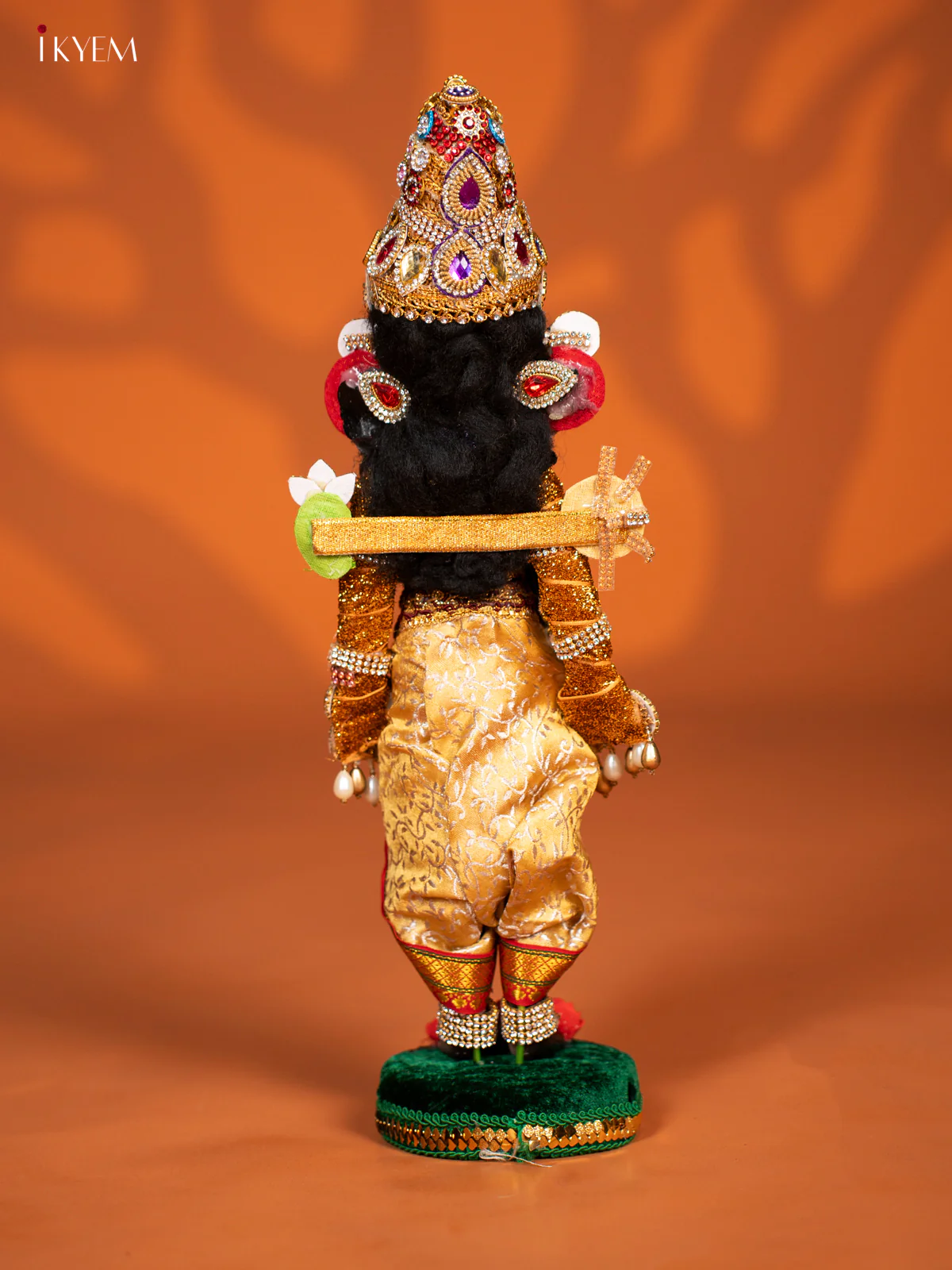 Venkatesa Perumal - Golu Display Doll - Red & Green Base - KF04135 - Image 4