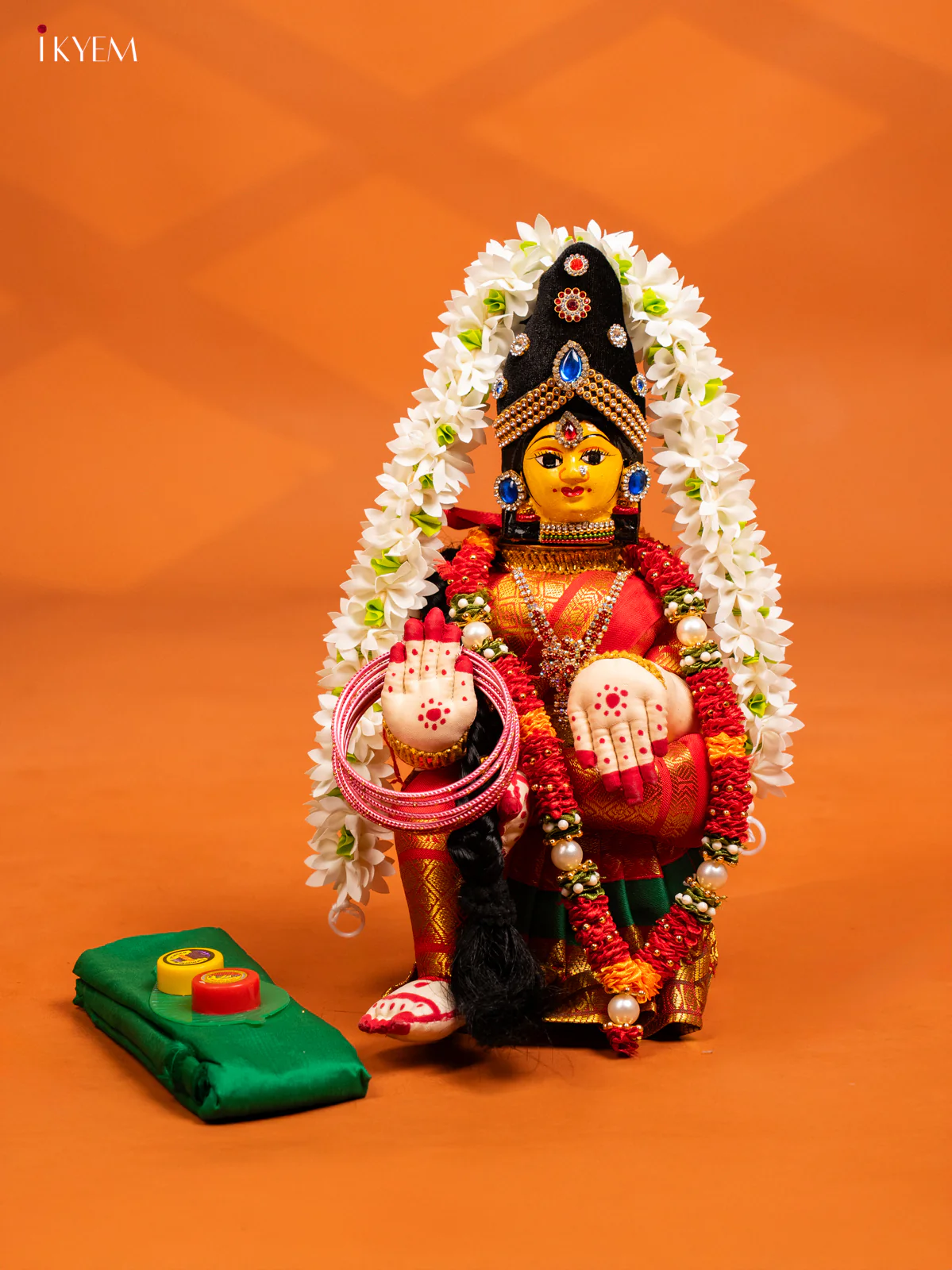 DIY Varamahalakshmi Kit - Red - KF04174 - Image 2