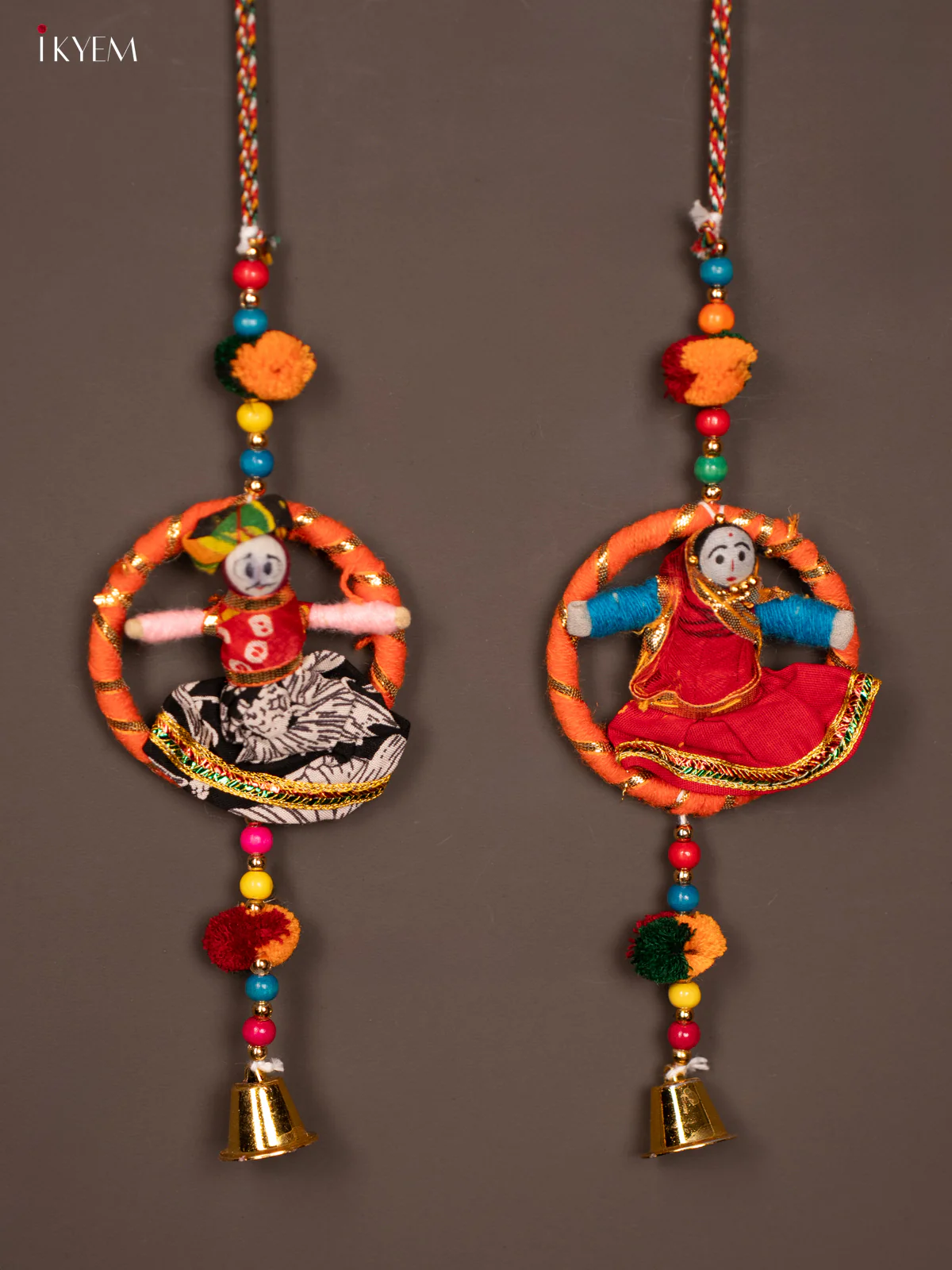 Rajasthani design Thoran Set of 2 - KF10150 - Image 2