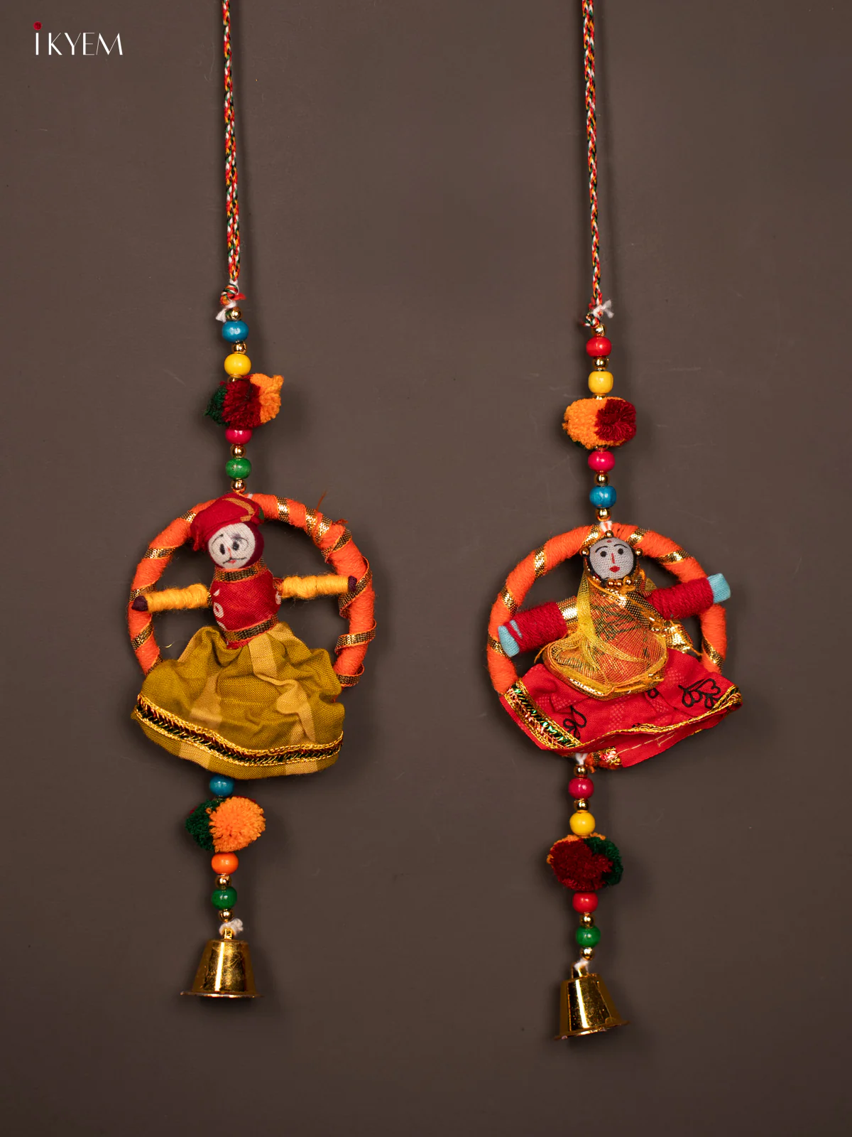 Rajasthani Style Thoran Set of 2 - 15 Inches - KF10160 - Image 2