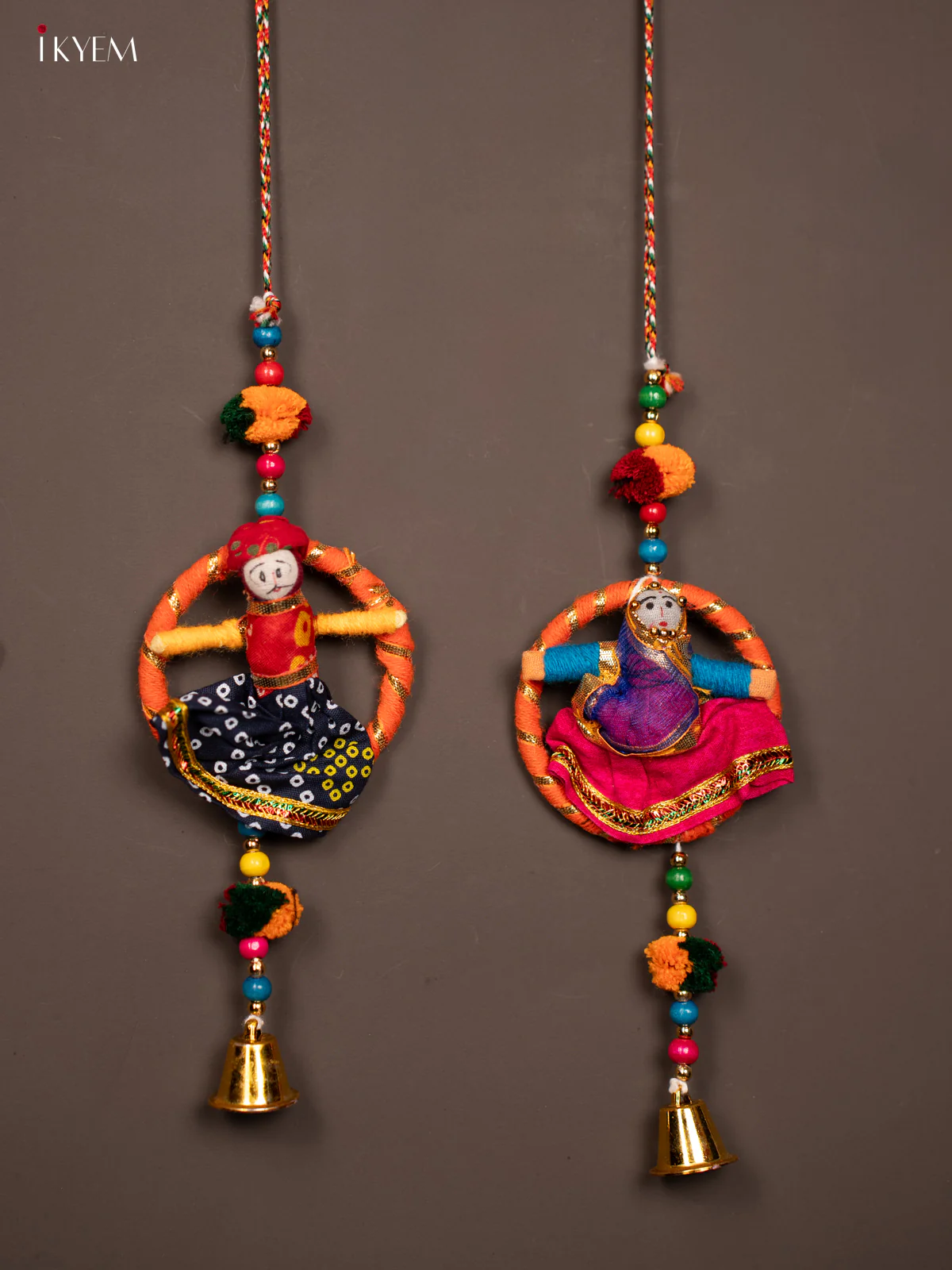 Rajasthani design Thoran Set of 2 - KF10168 - Image 2