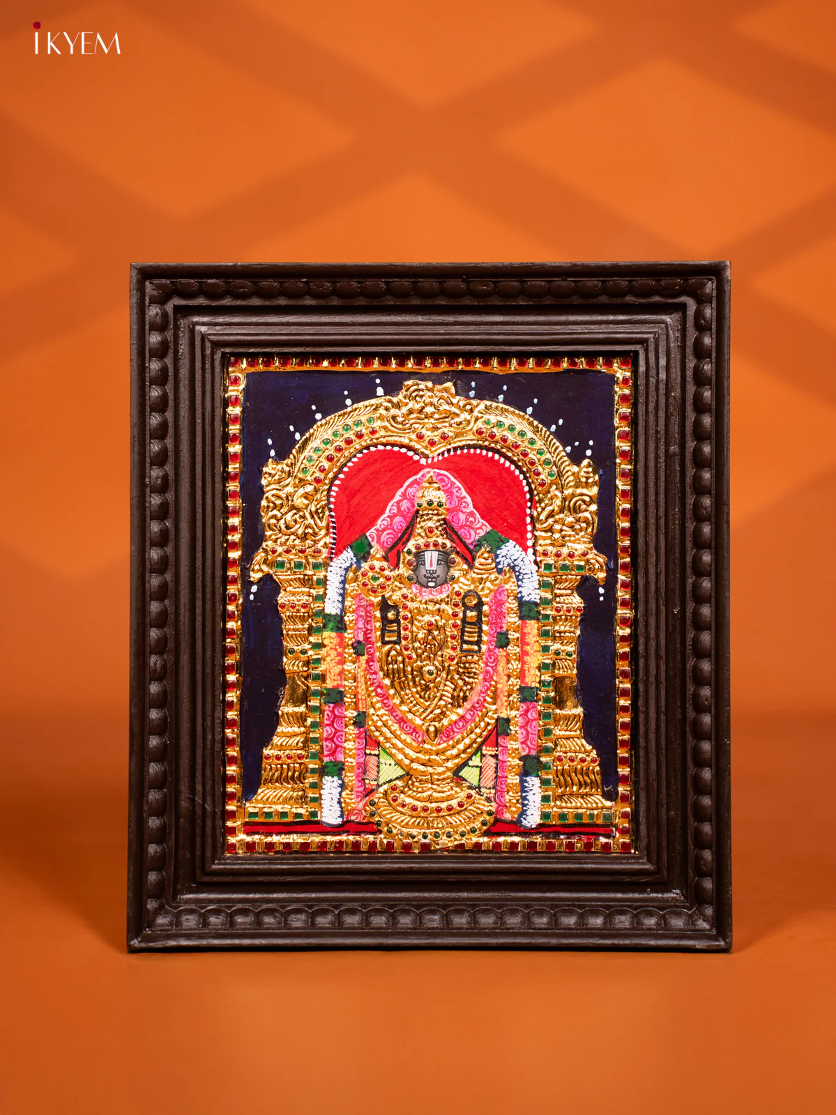 Balaji Tanjore painting - (13 x 15) - KF10258