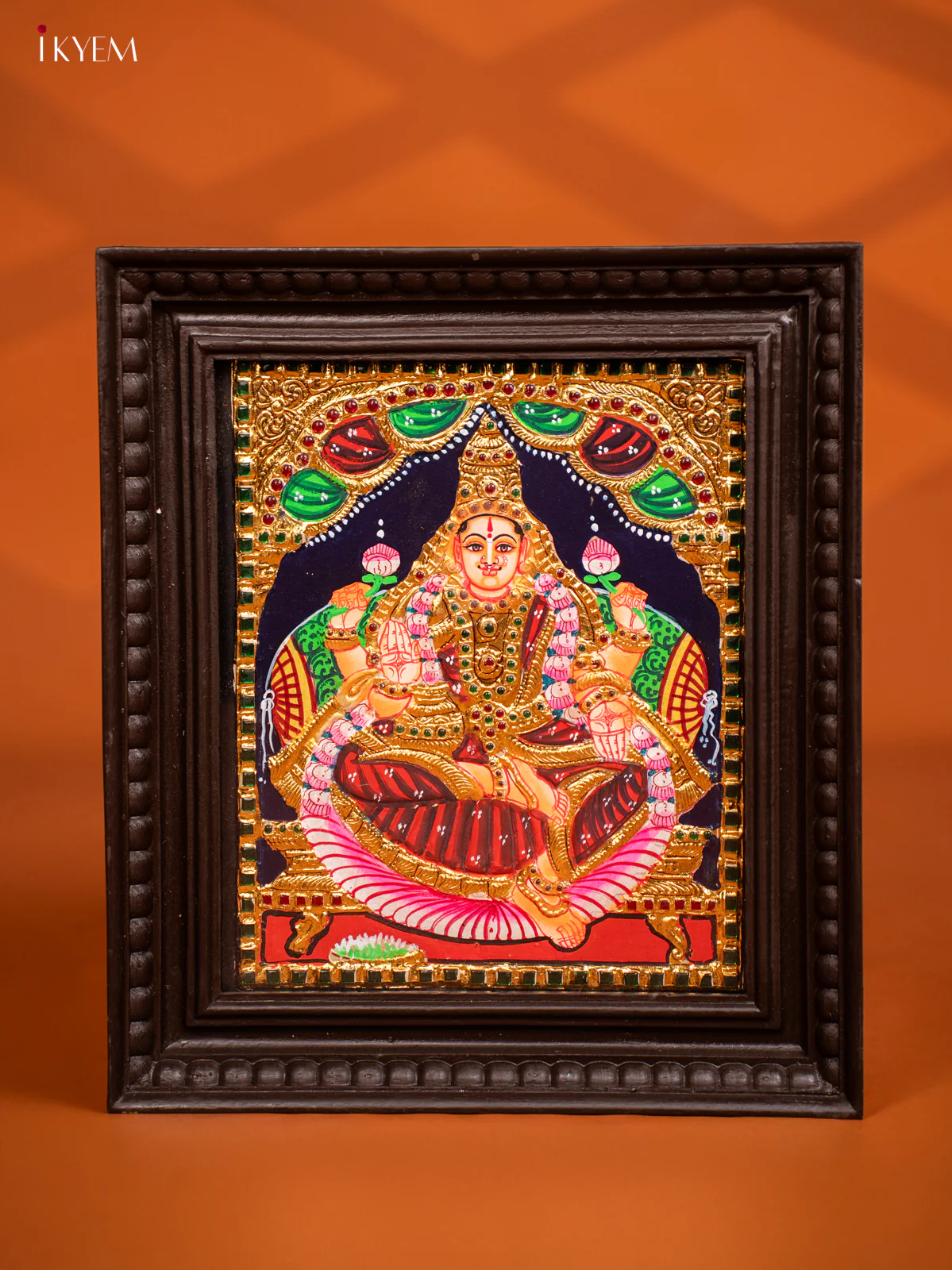 Lakshmi Tanjore painting - (13 x 15) - KF10263