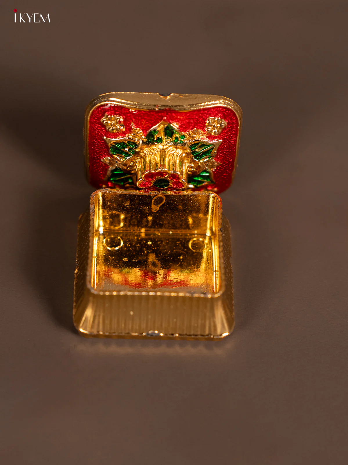 Haldi & kum kum holder - Red - KF11201 - Image 3