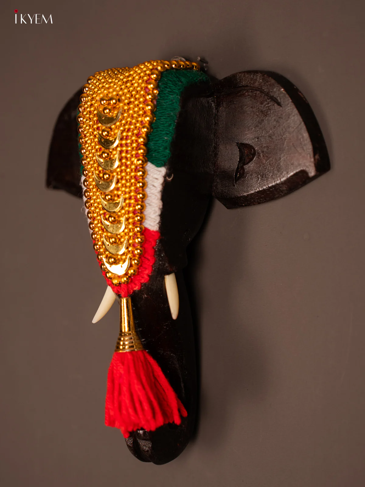 Rosewood elephant head - 8 Inch - Image 3