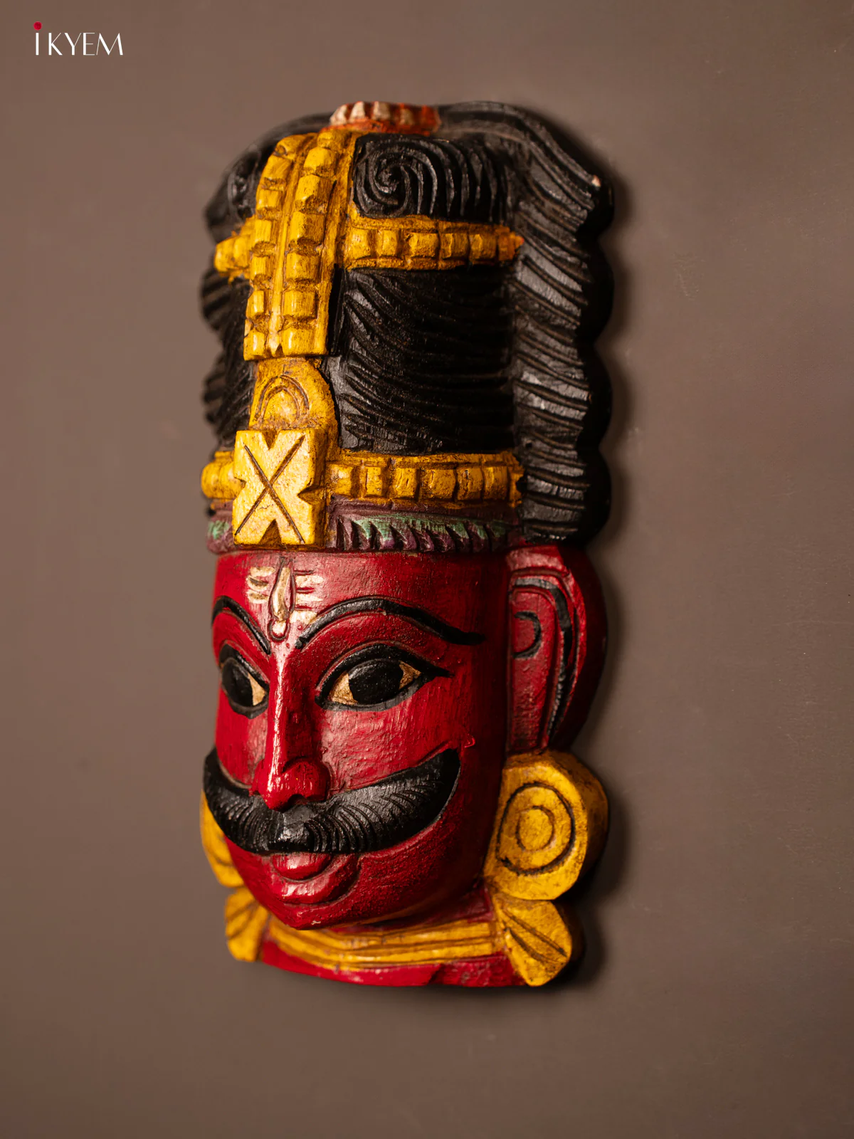 Shivan Wooden Mask - Image 4