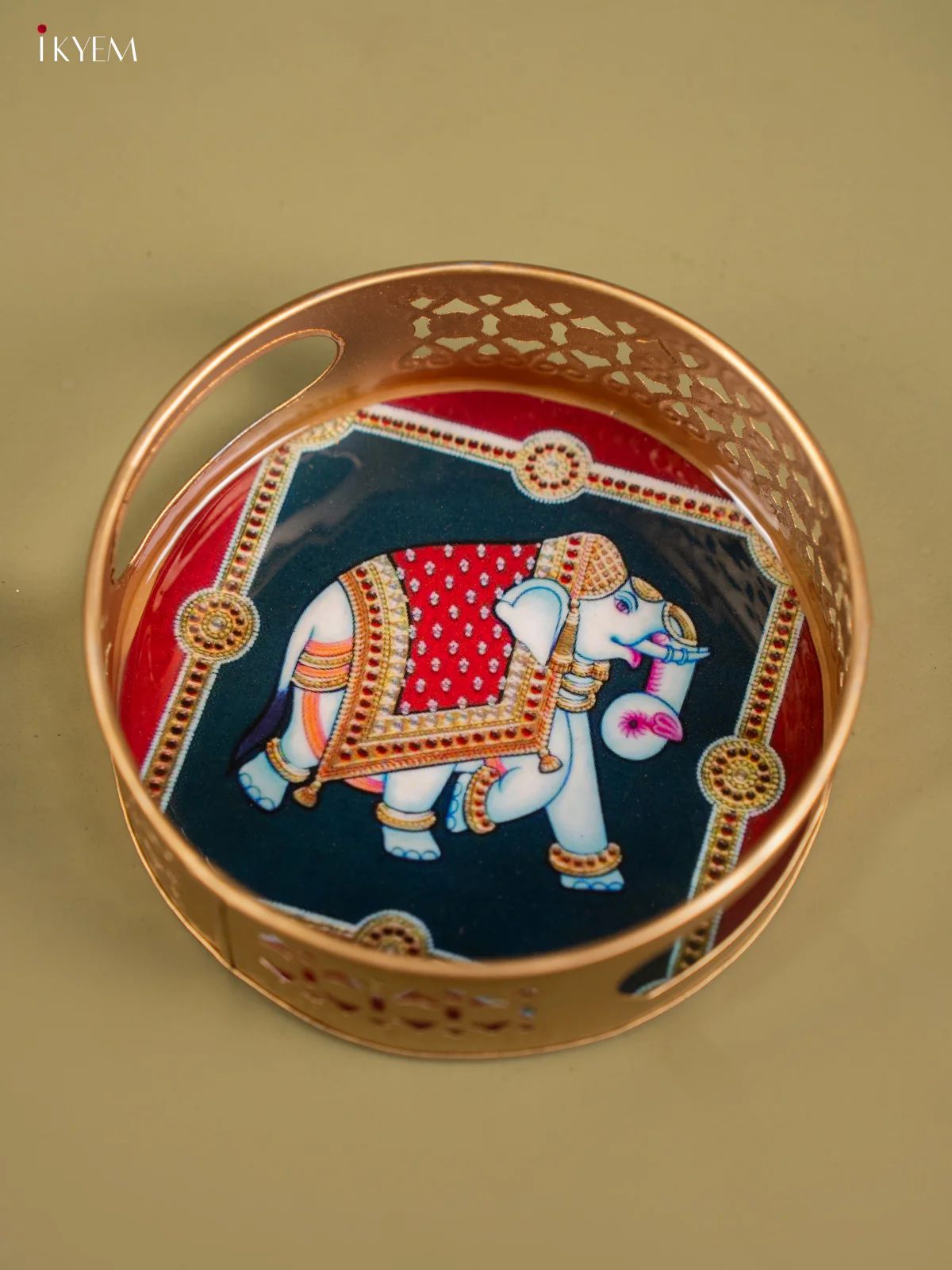 Metal Digital tray - Elephant - 6 inch - Image 4