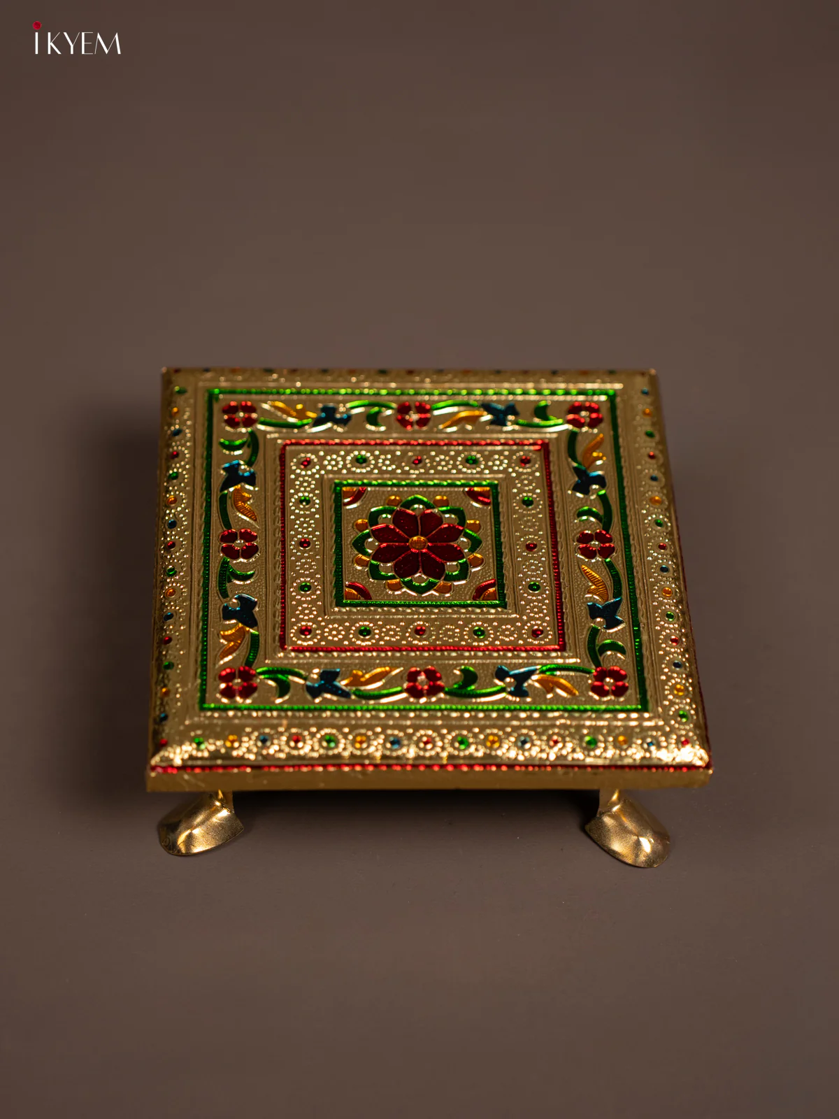 Meenakari Bajot (6x6) - KF24220