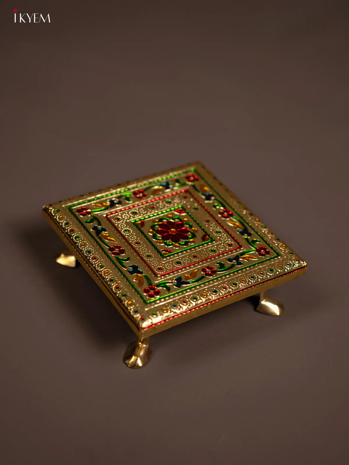 Meenakari Bajot (6x6) - KF24220 - Image 3