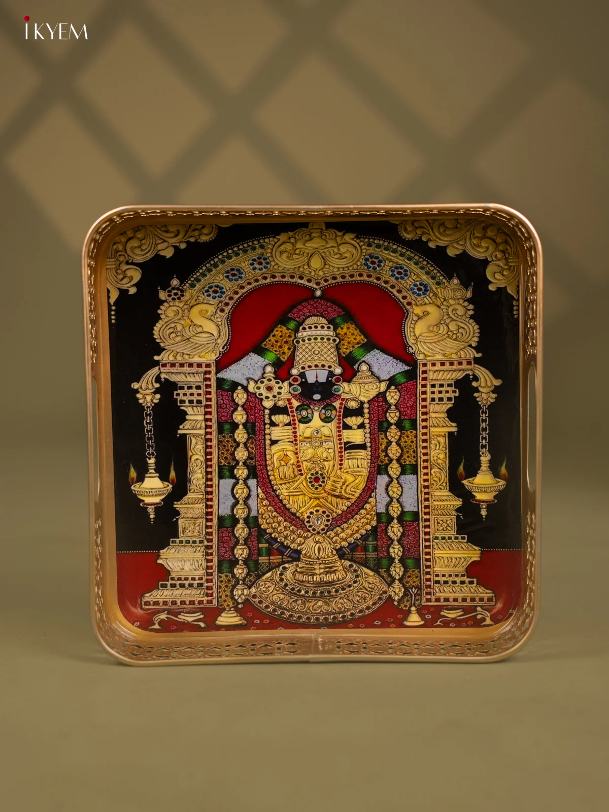 Metal Digital tray Square -Balaji - 10 Inch - KF25152