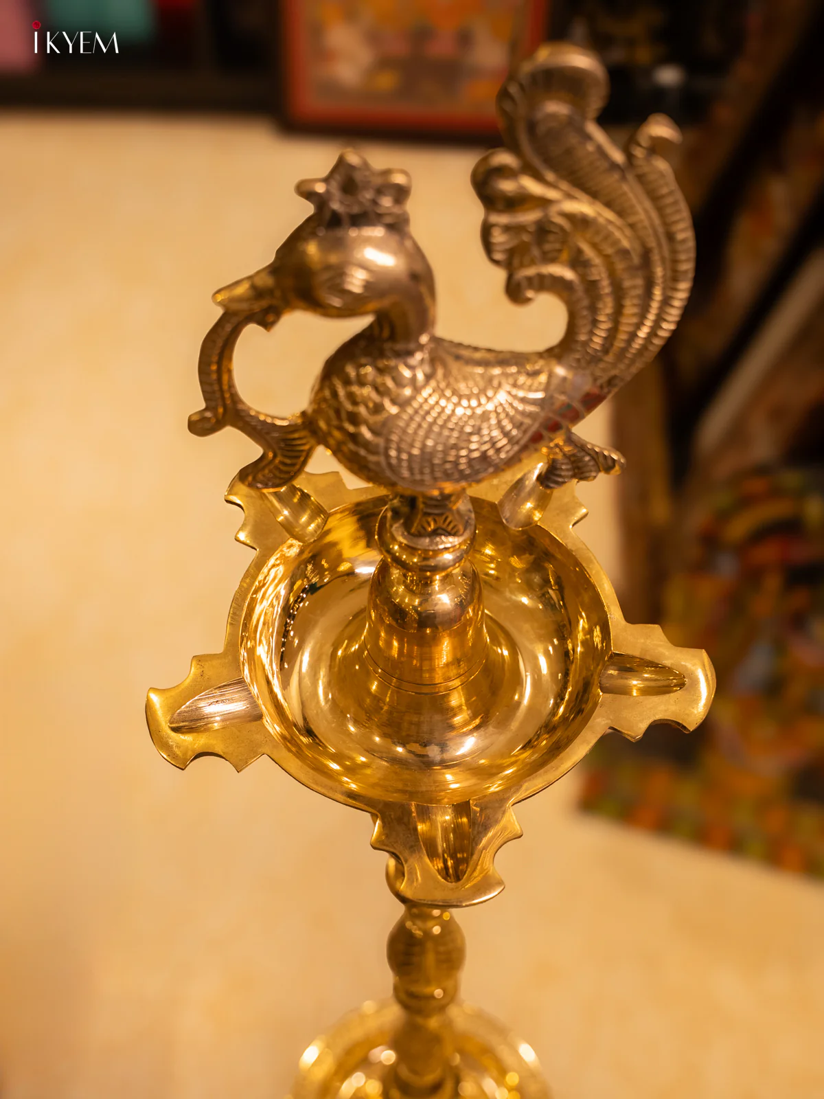 Brass Kuthu Vilakku - KF28116 - Image 5