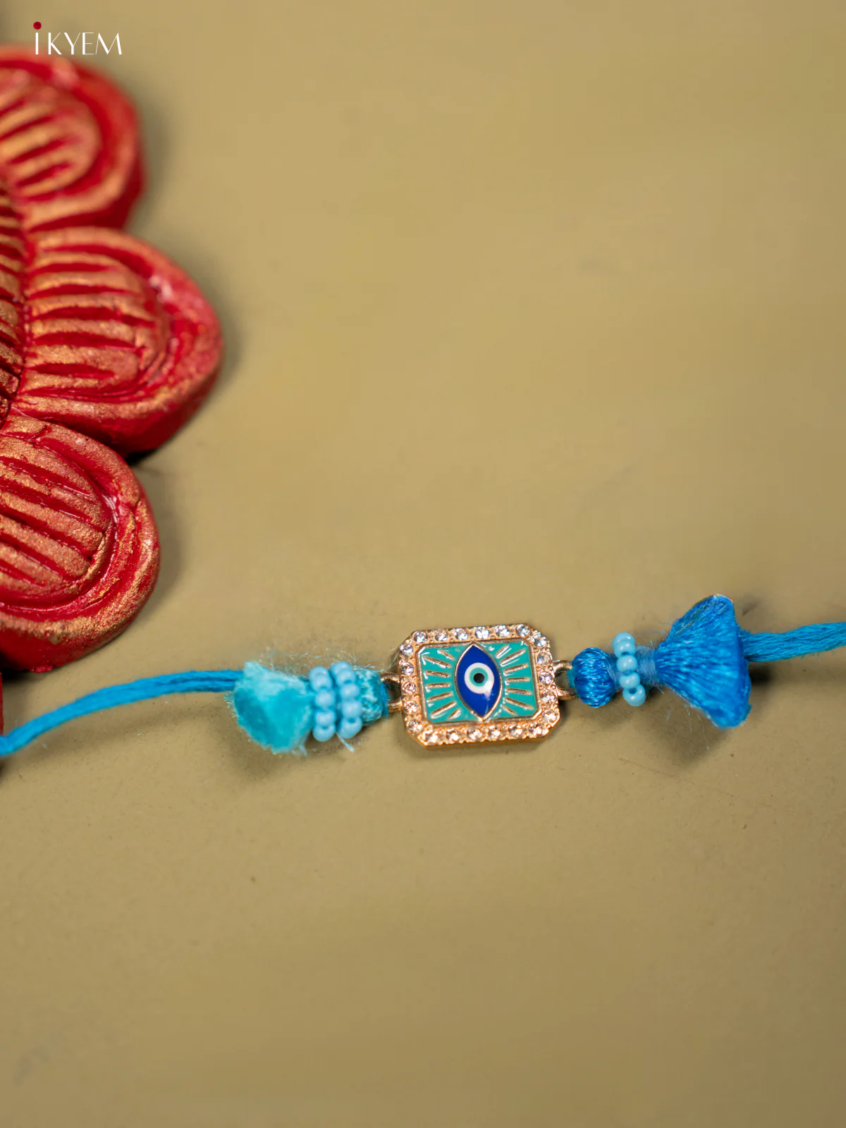 Rakhi - Evil Eye Design - Blue - KF30139