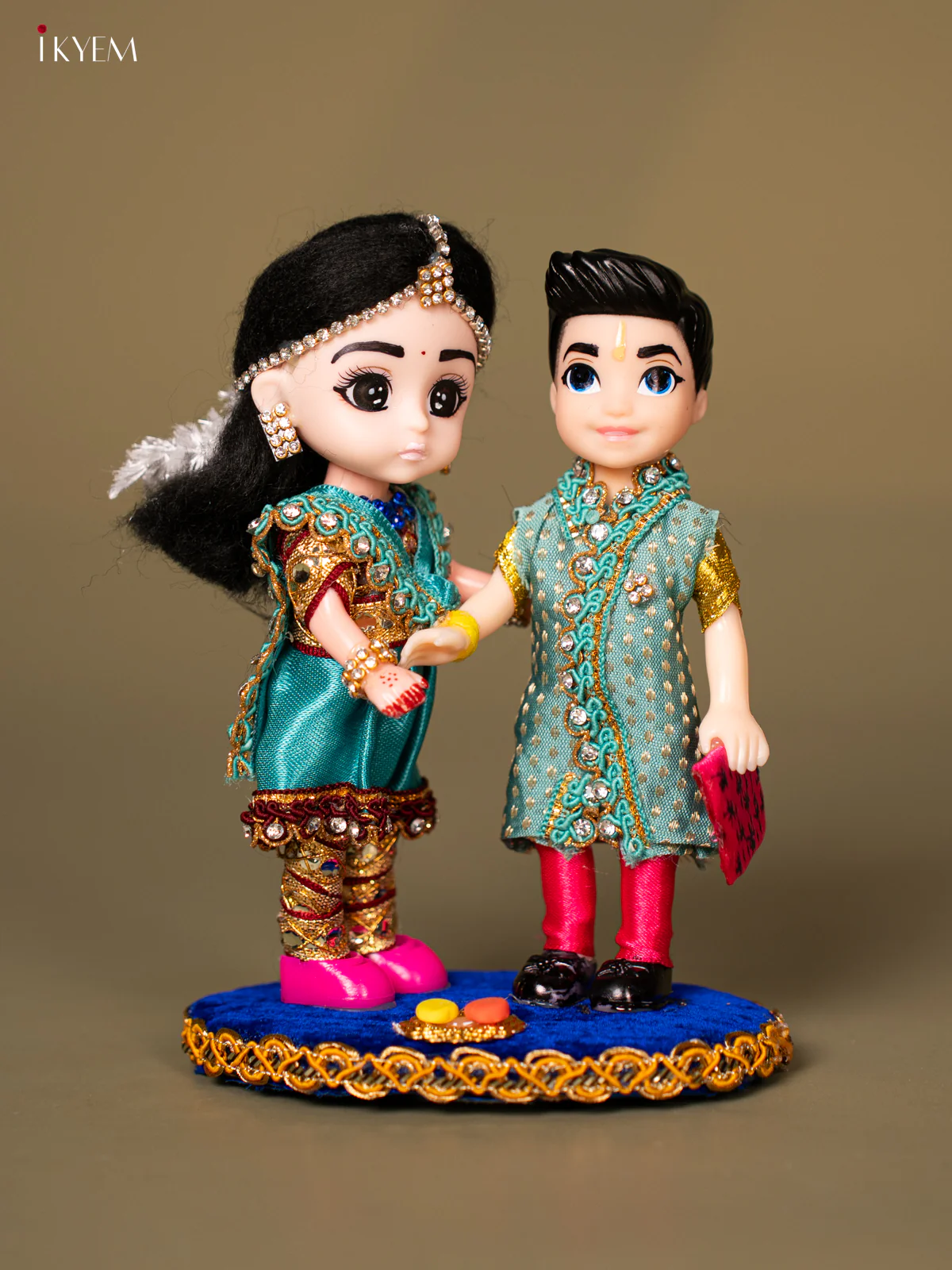 Raksha Bandhan Brother & Sister - Sky Blue - KG18119