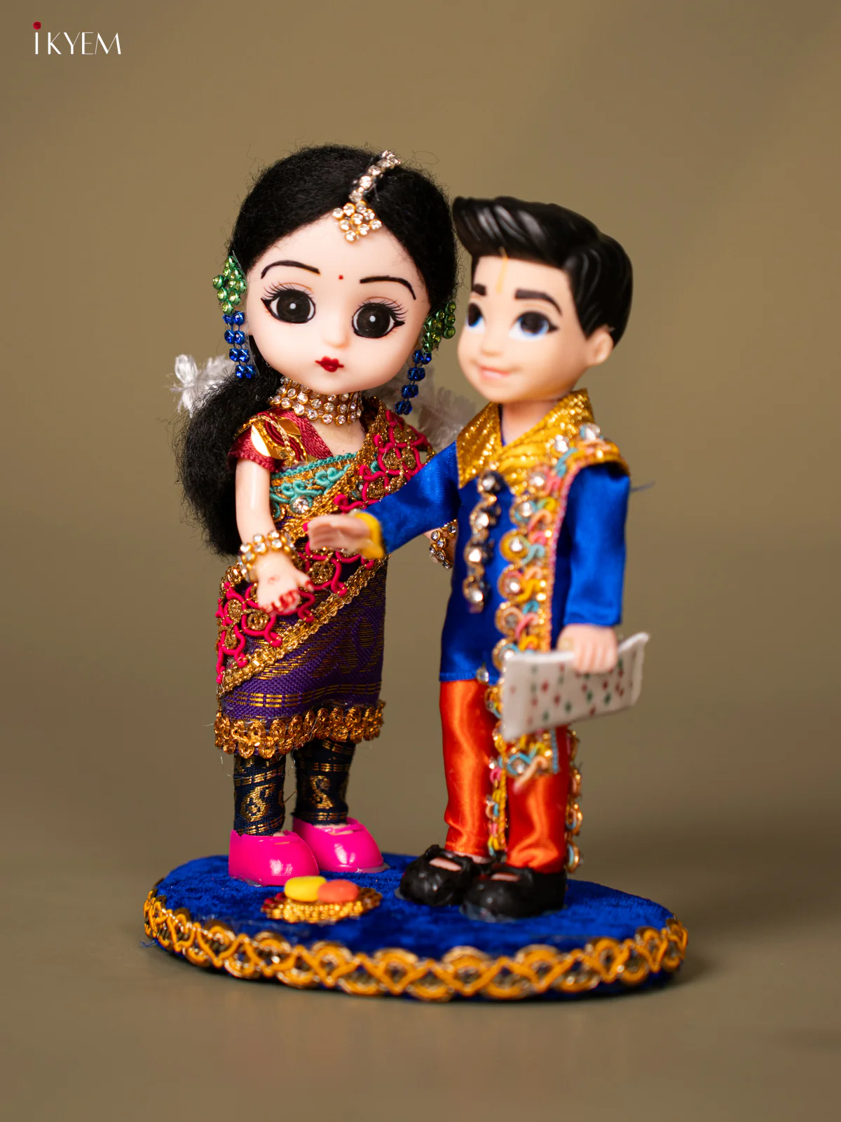 Raksha Bandhan Brother & Sister - Blue with Royal Blue - KG18120 - Image 2