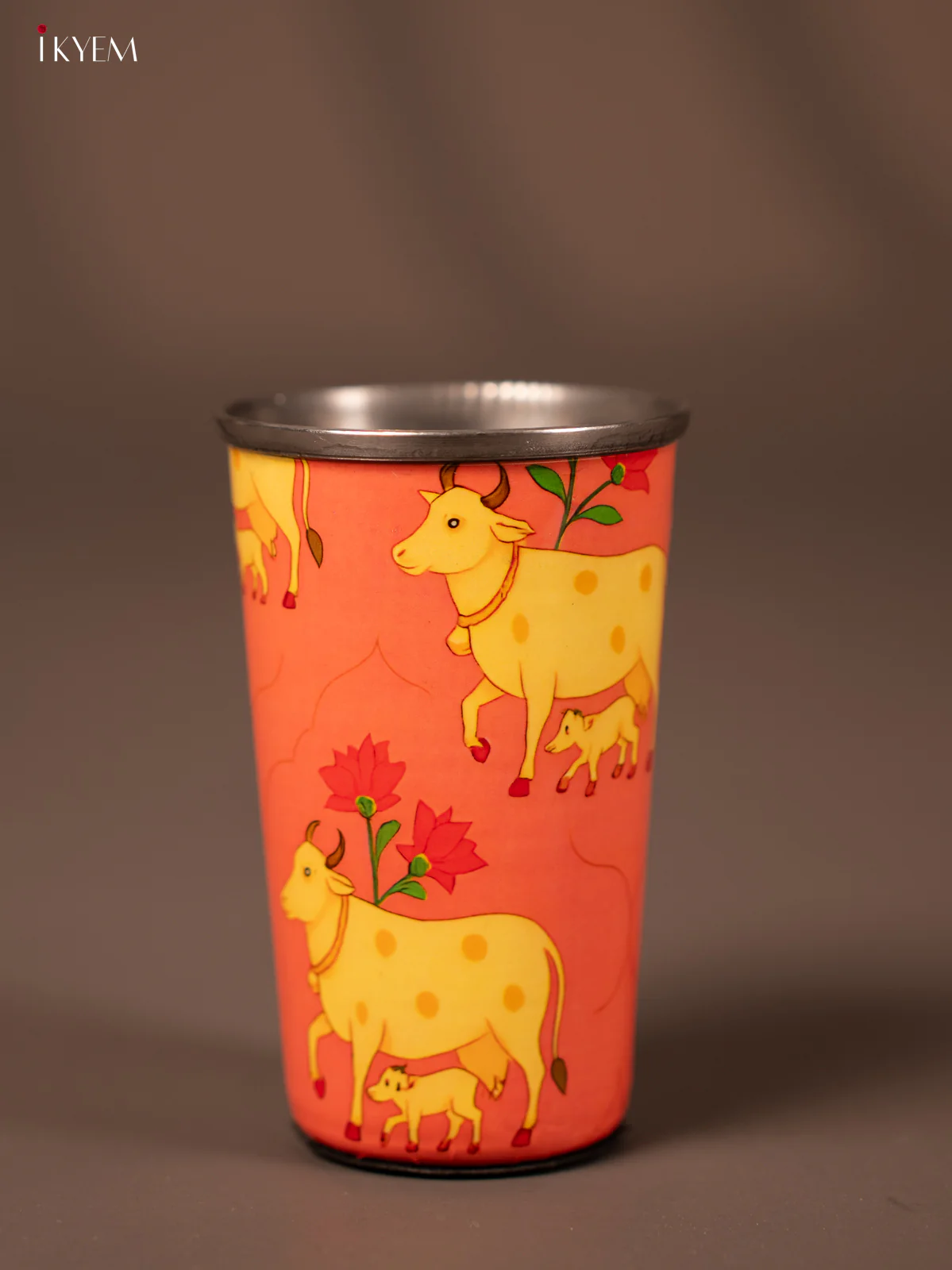 Digital Printed Tumbler - cow & calf - KG23133