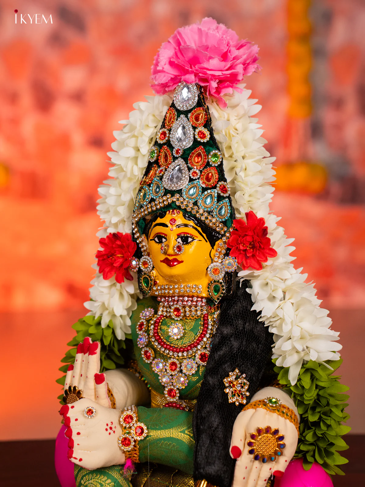 Varamahalakshmi Doll - 12 Inches- KG30112 - Image 3