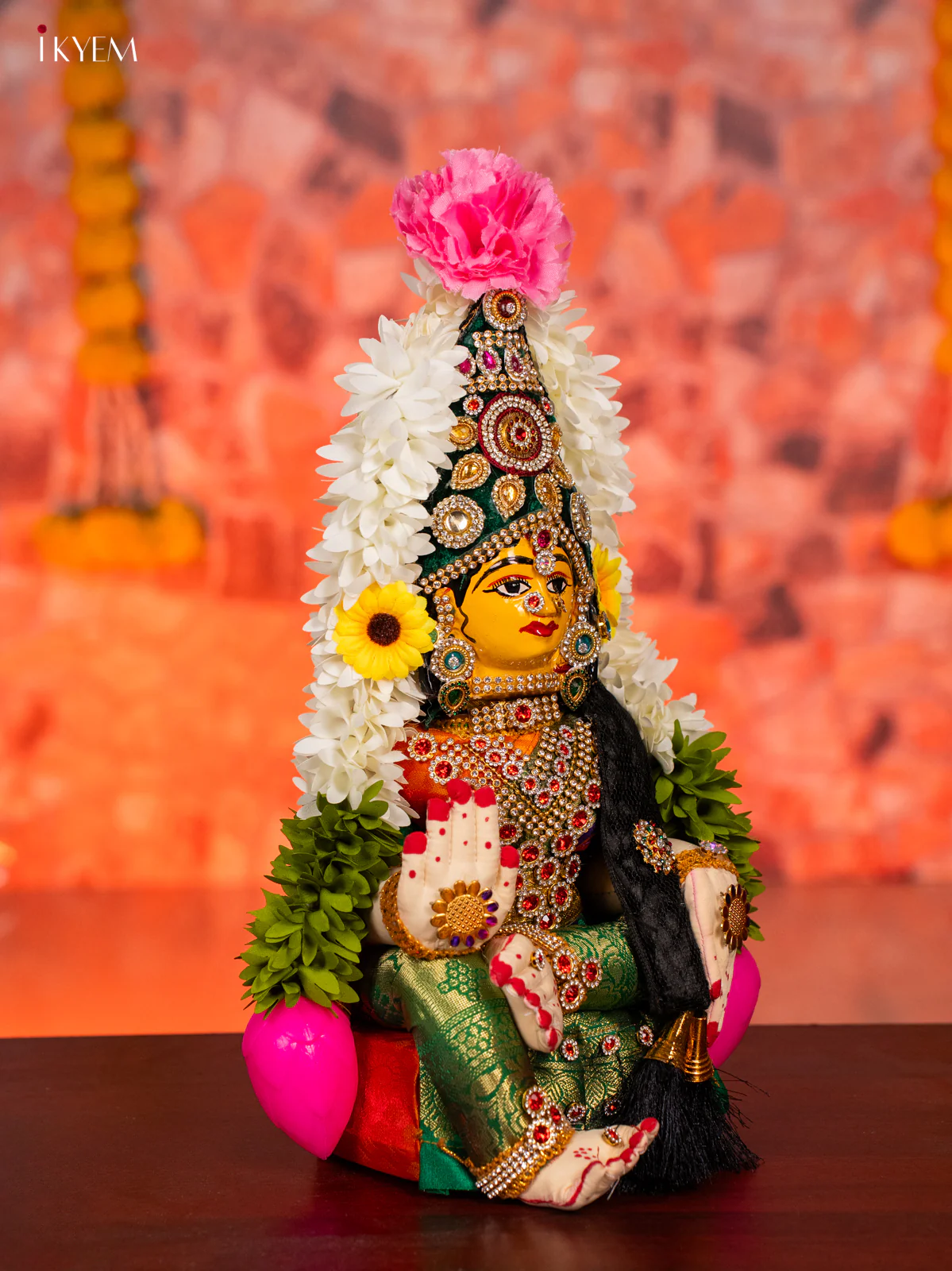 Varamahalakshmi Doll - 12 Inches - KG30113 - Image 2