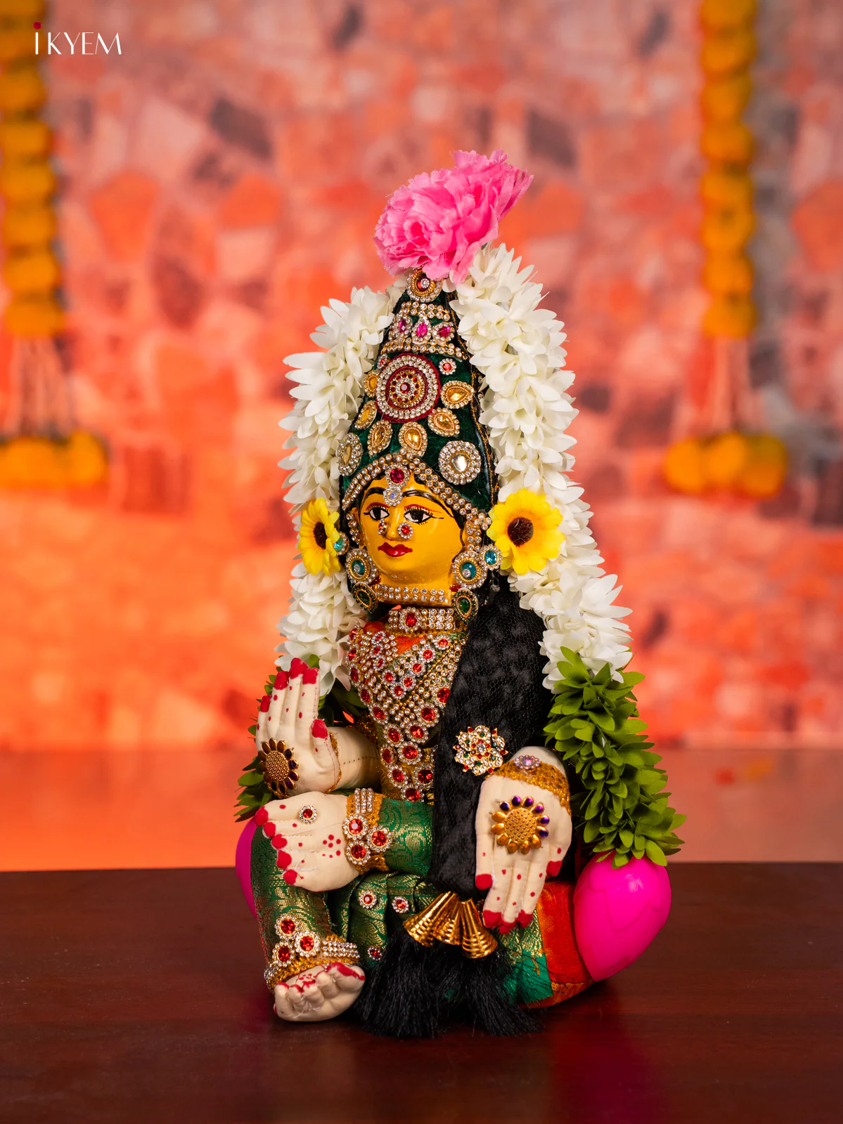 Varamahalakshmi Doll - 12 Inches - KG30113 - Image 4