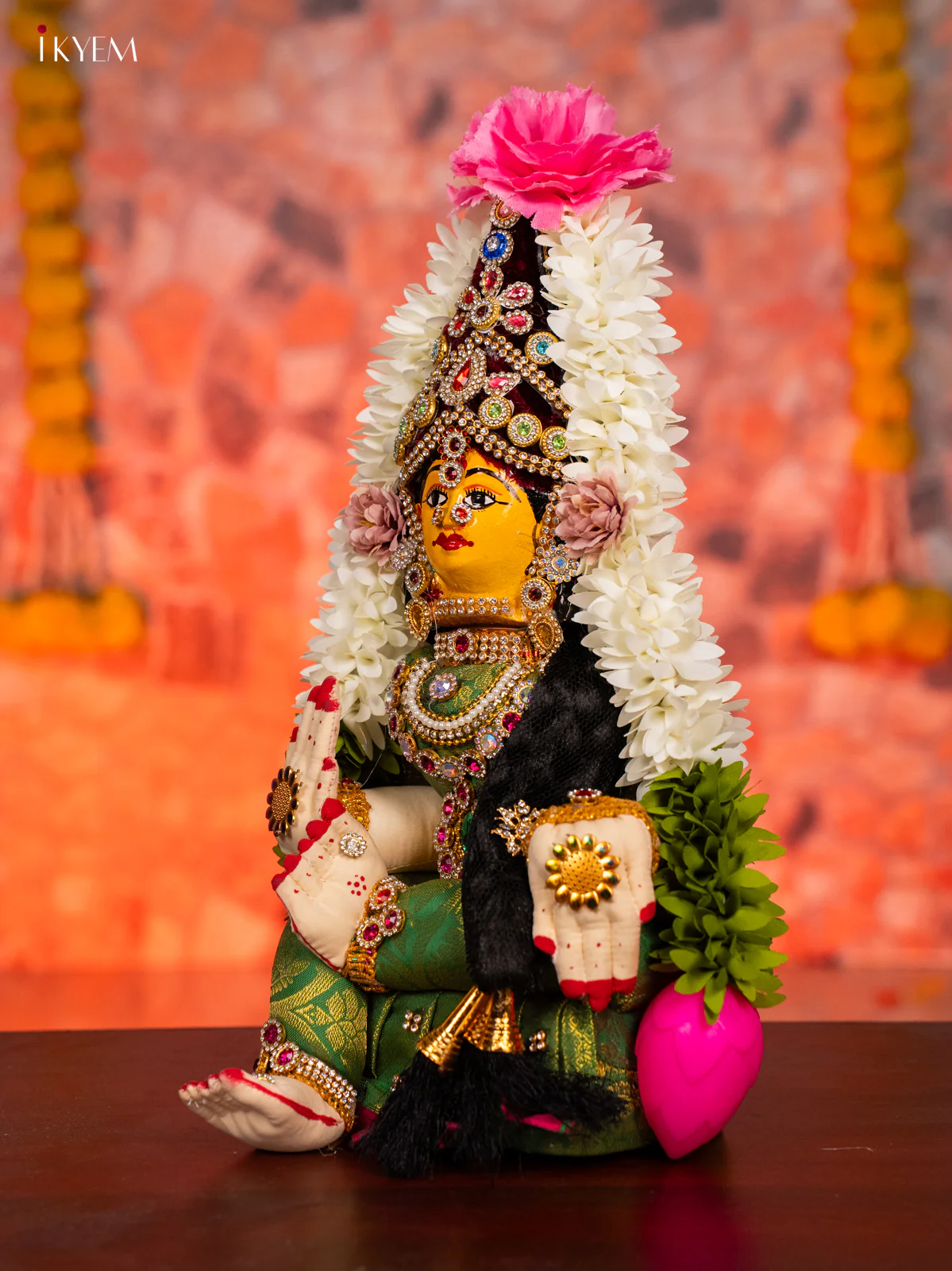 Varamahalakshmi Doll - 12 Inches - KG30114 - Image 3