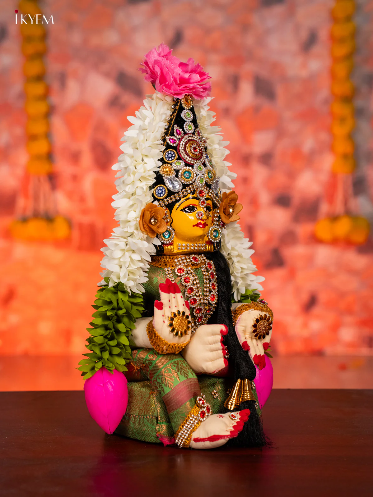 Varamahalakshmi Doll - 12 Inches - KG30115 - Image 2