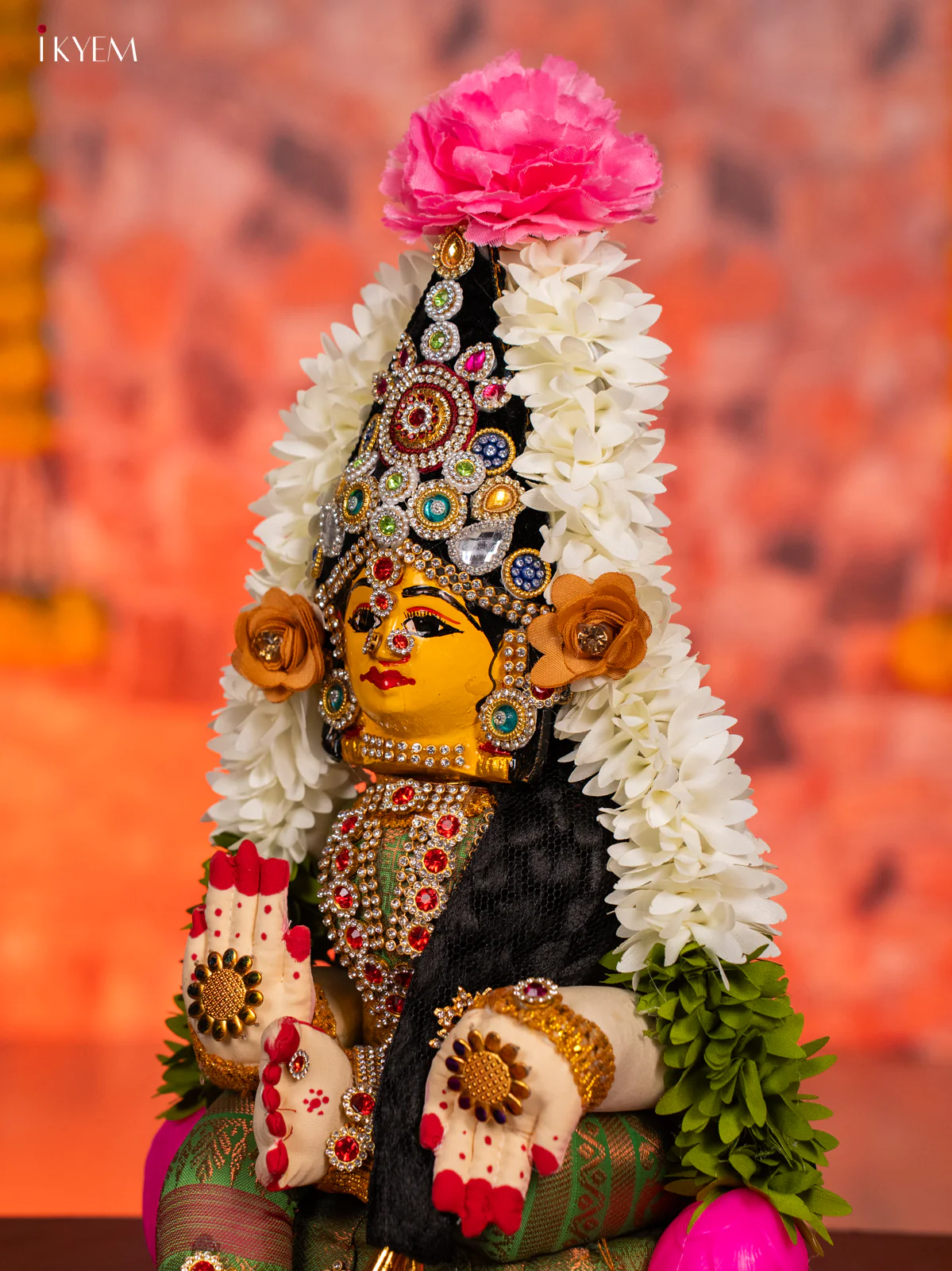 Varamahalakshmi Doll - 12 Inches - KG30115 - Image 3