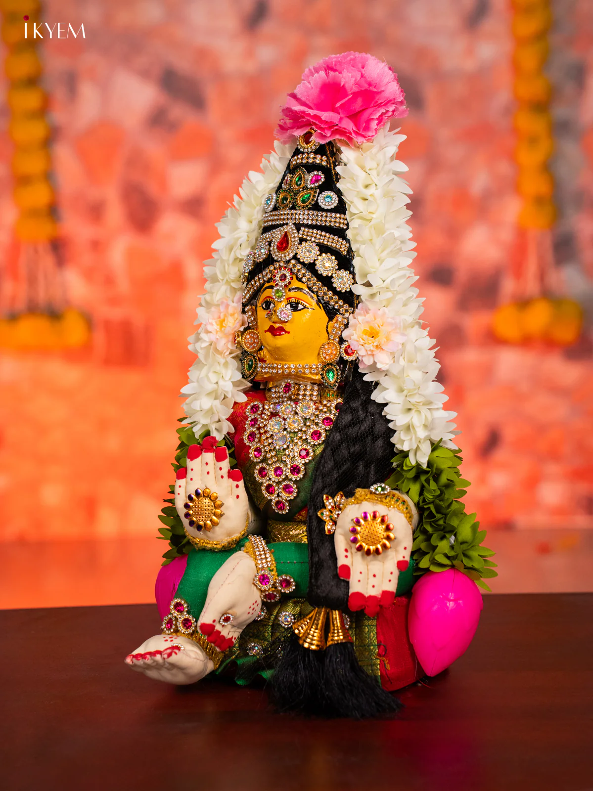 Varamahalakshmi Doll - 12 Inches - KG30116 - Image 3