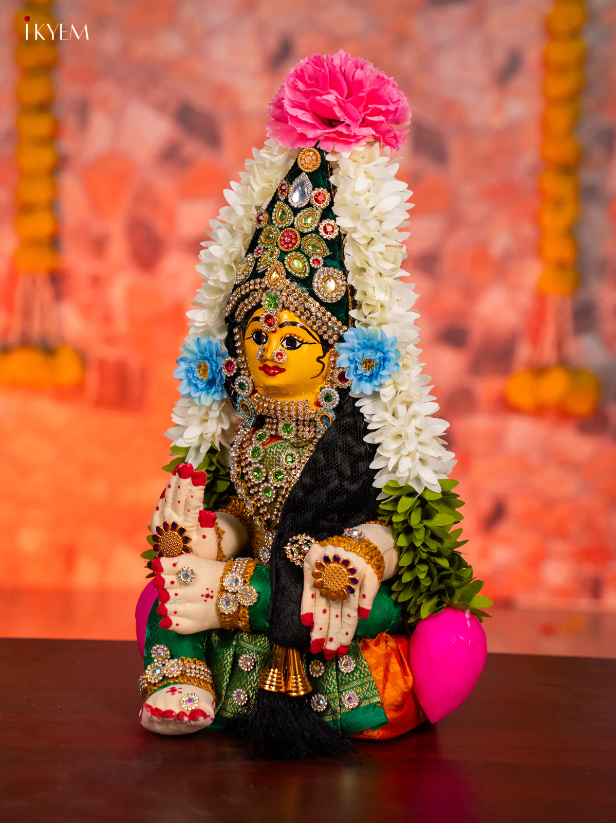 Varamahalakshmi Doll - 12 Inches - KG30120 - Image 4