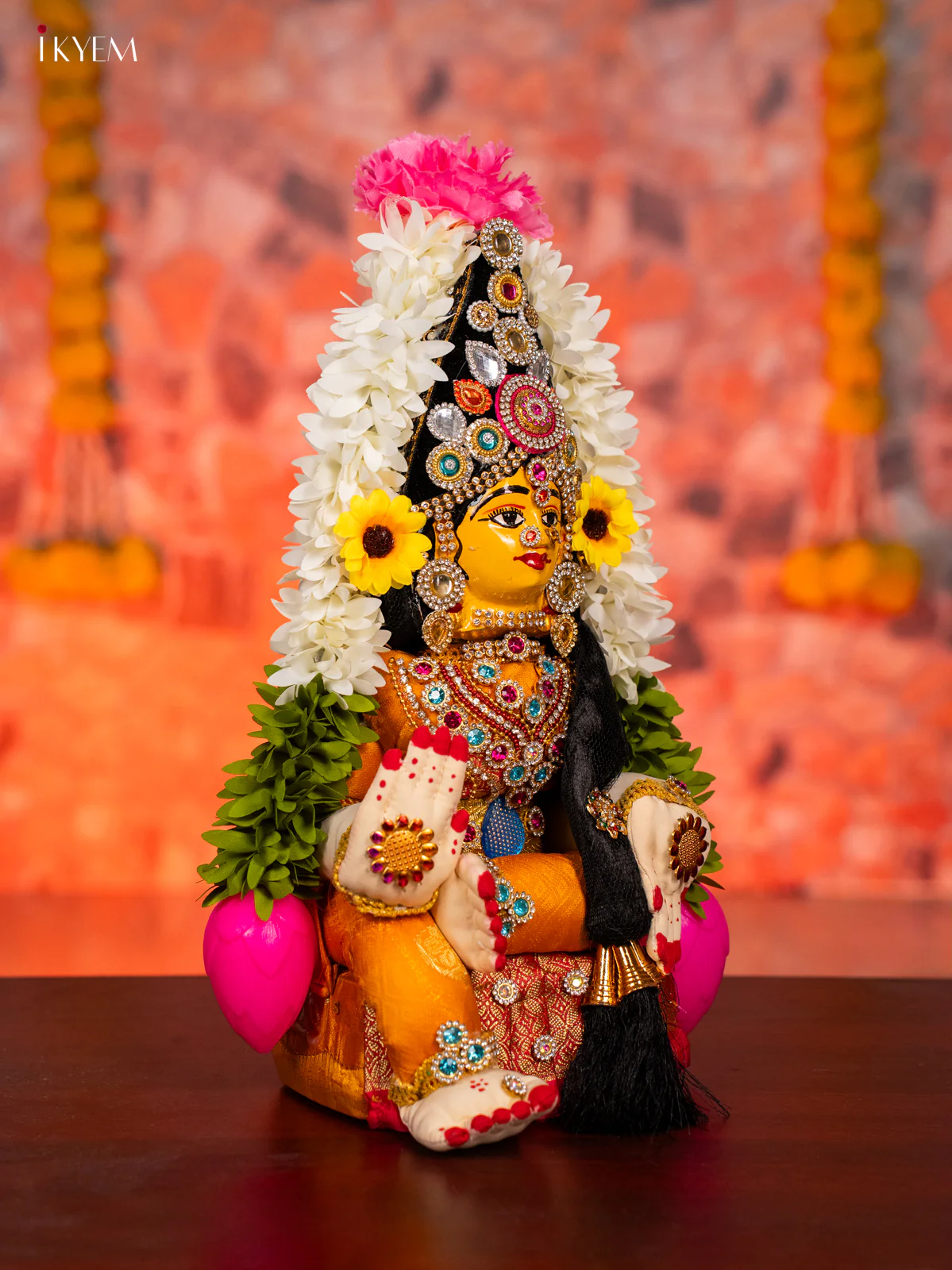 Varamahalakshmi Doll - 12 Inches - KG30122 - Image 2