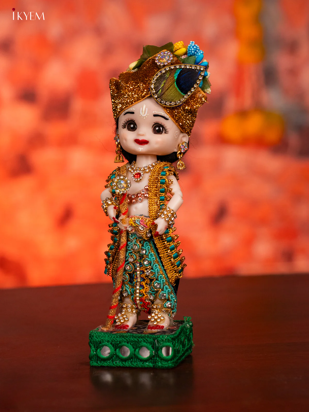 KRISHNA - Golu Display Doll - 7.5 Inches - KG30129 - Image 3