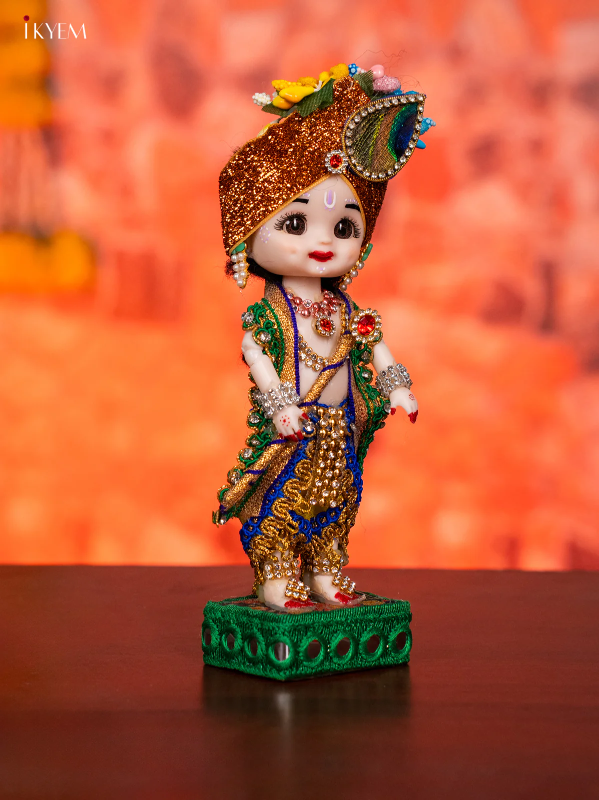 KRISHNA - Golu Display Doll - 7.5 Inches - KG30130 - Image 2