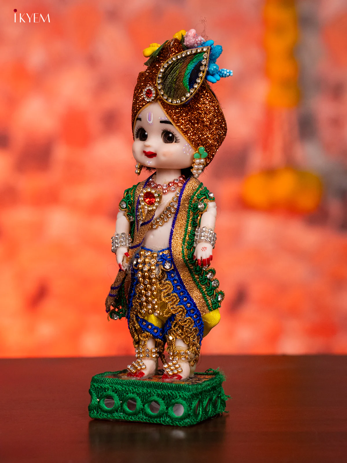 KRISHNA - Golu Display Doll - 7.5 Inches - KG30130 - Image 3