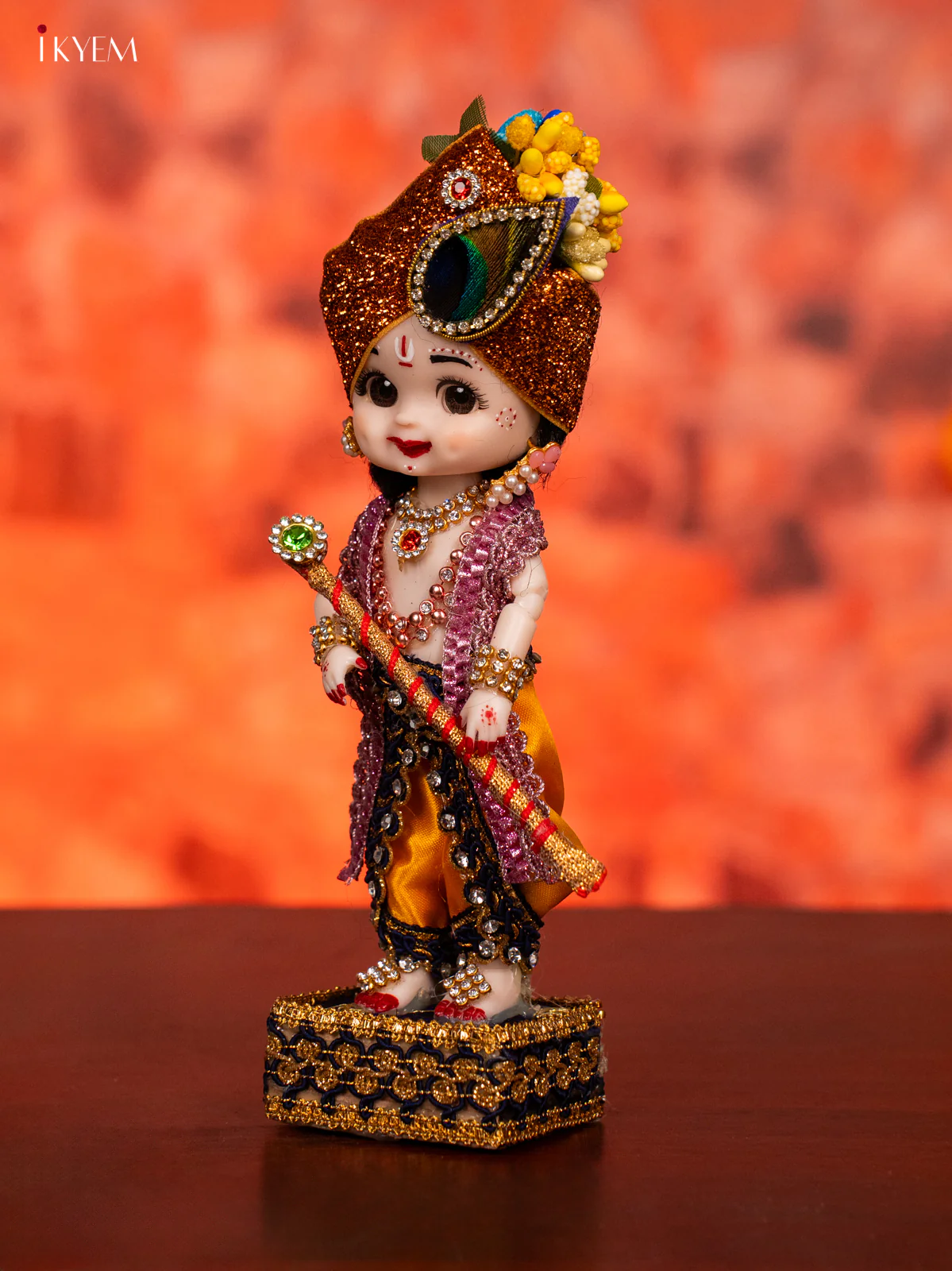 KRISHNA - Golu Display Doll - 7.5 inches - KG30131 - Image 3