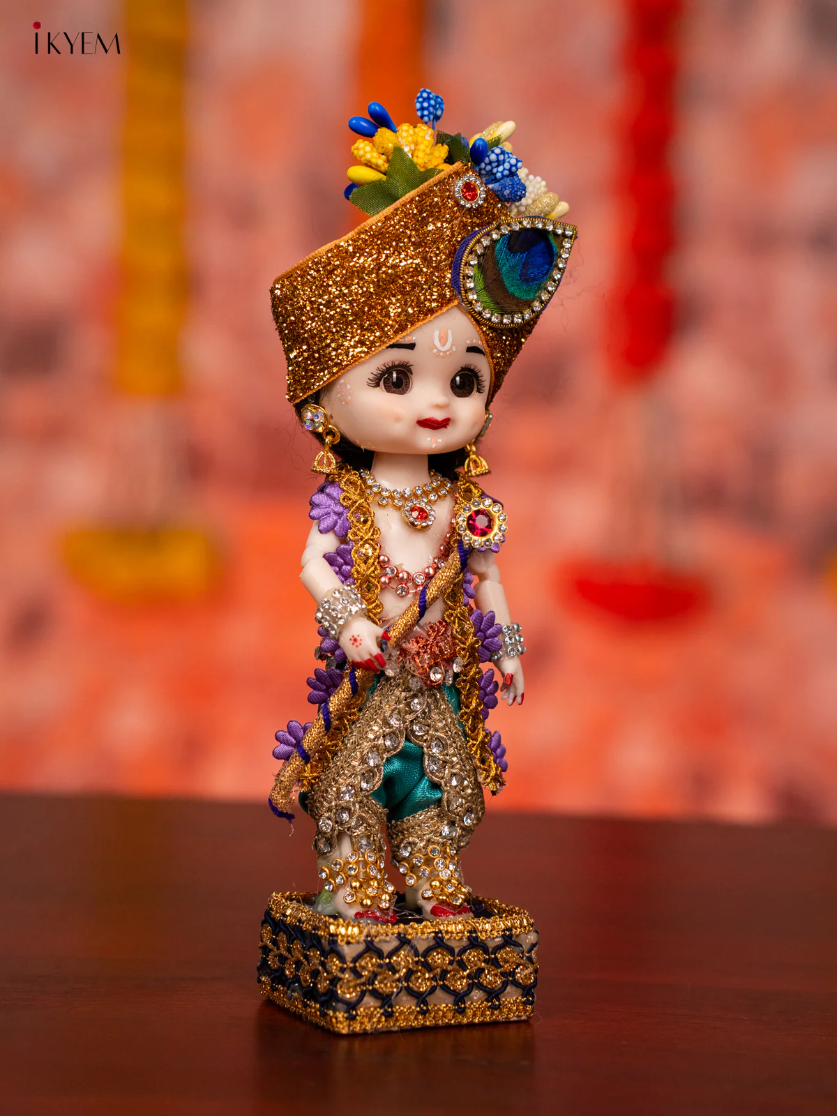 KRISHNA - Golu Display Doll - 7.5 Inches - KG30134 - Image 2