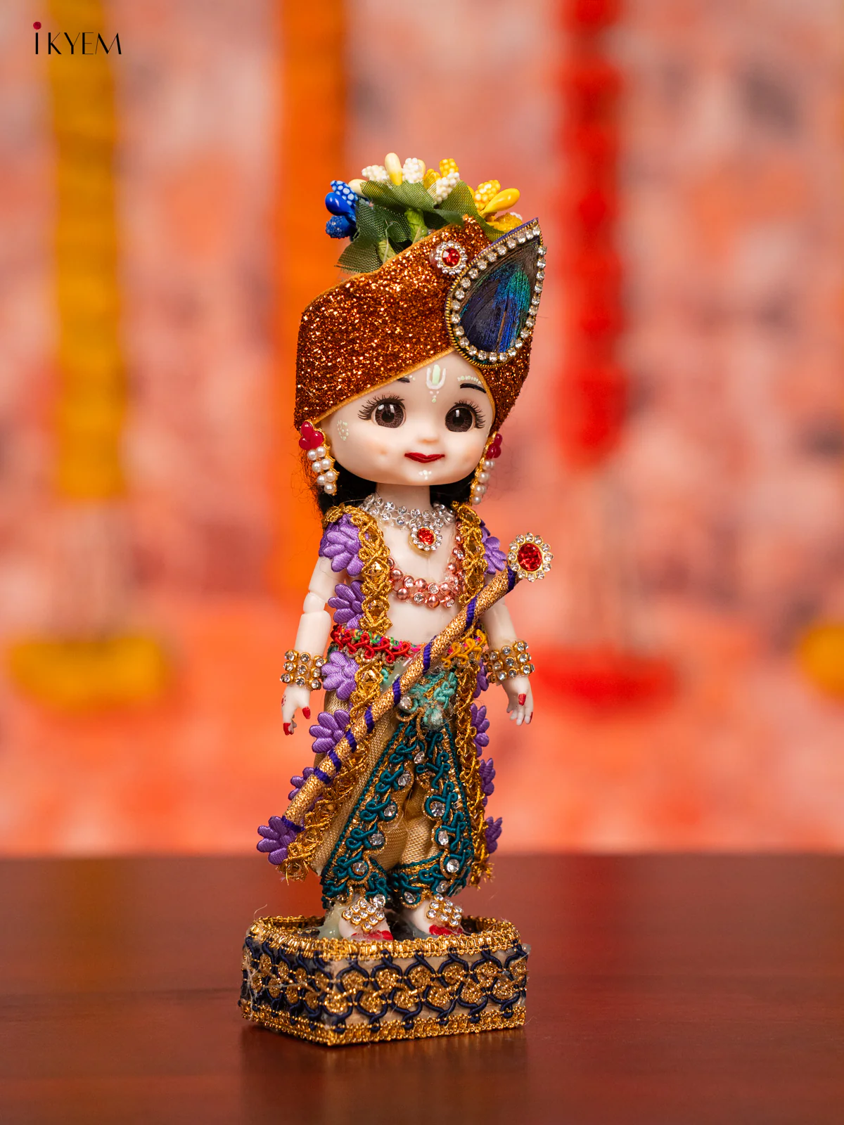 KRISHNA - Golu Display Doll - 7.5 Inches - KG30136 - Image 2