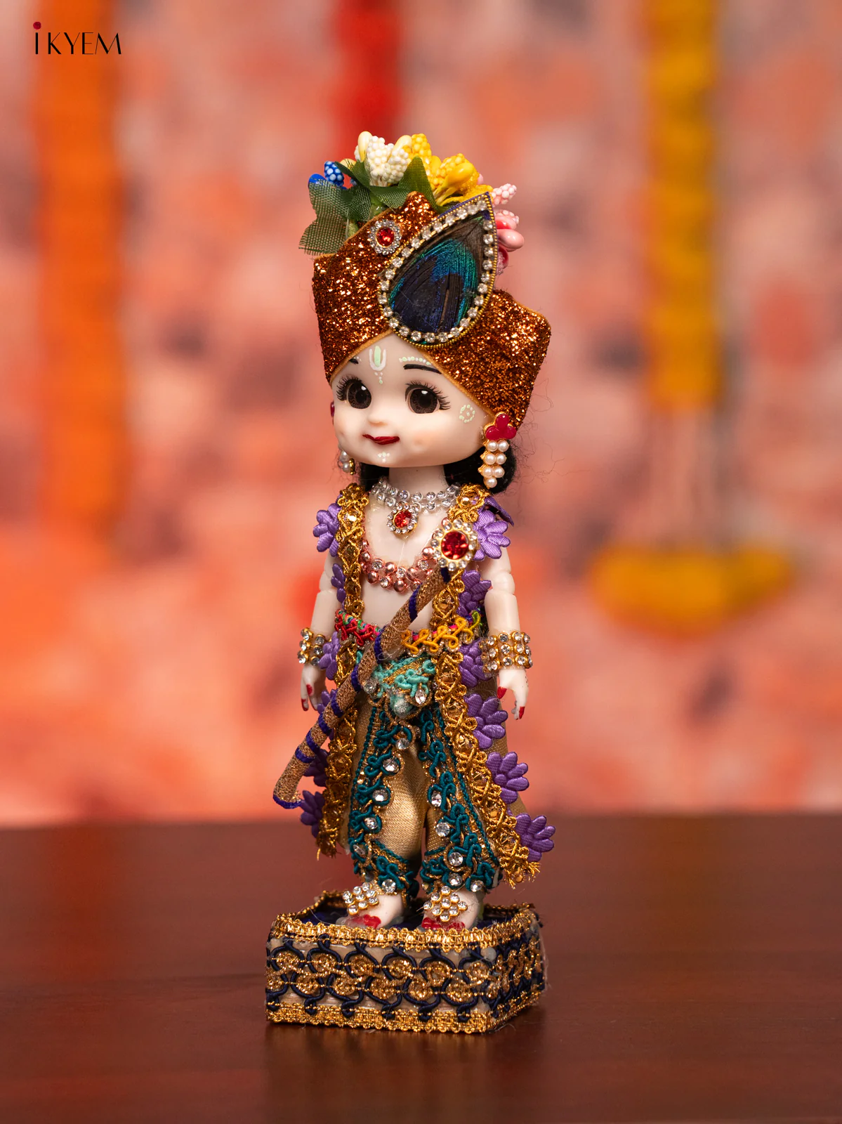 KRISHNA - Golu Display Doll - 7.5 Inches - KG30136 - Image 3