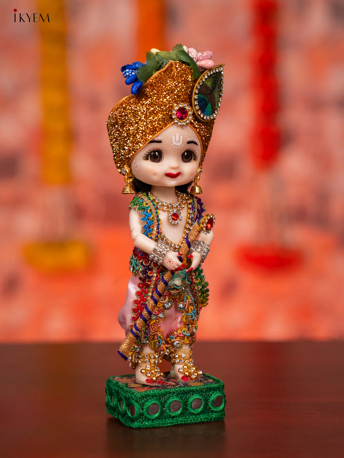 KRISHNA - Golu Display Doll - 7.5 Inches - KG30137 - Image 2