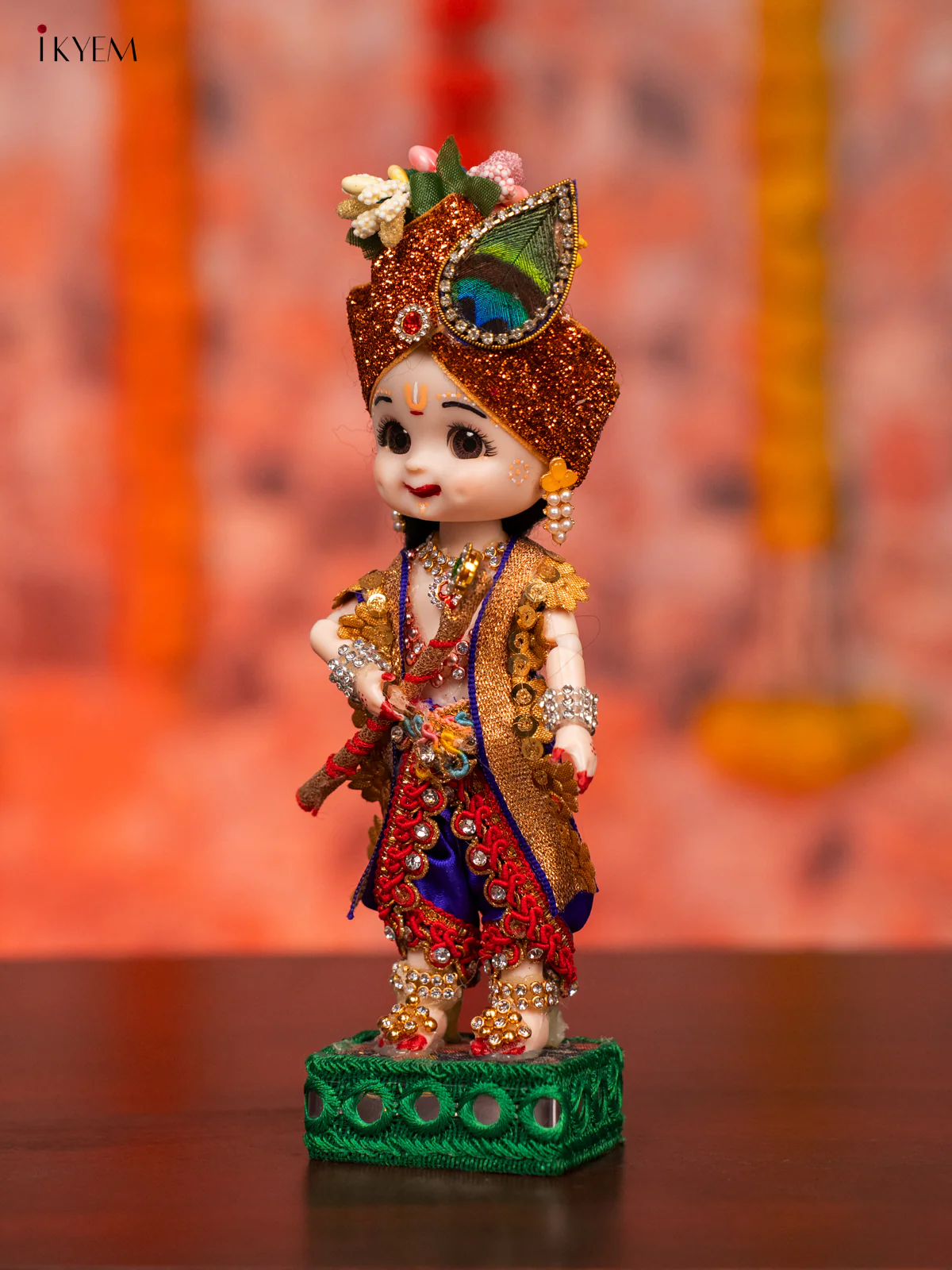 KRISHNA - Golu Display Doll - 7.5 inches - KG30138 - Image 3