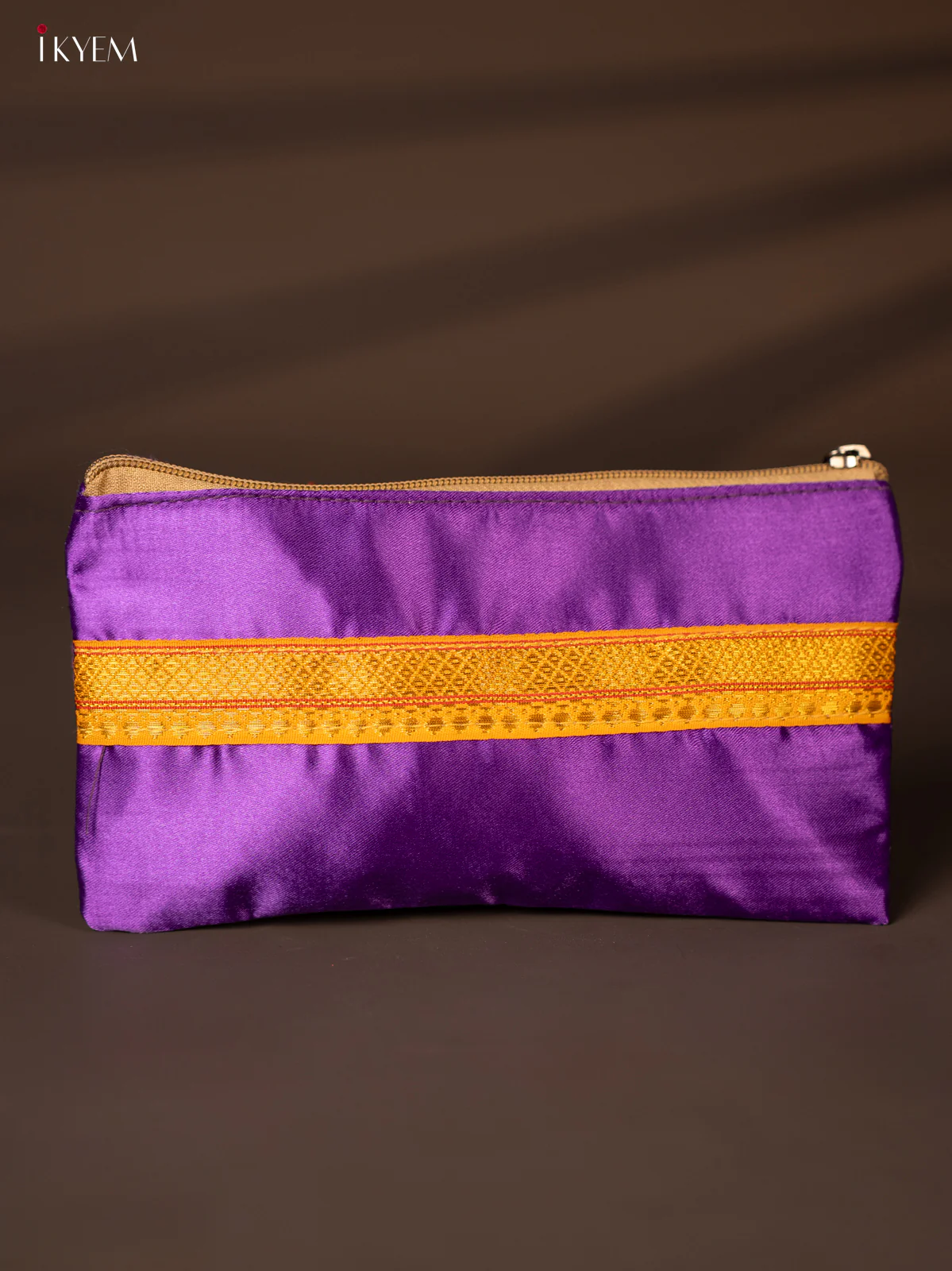 Satin purse cow&calf with Purple - KH04119 - Image 4