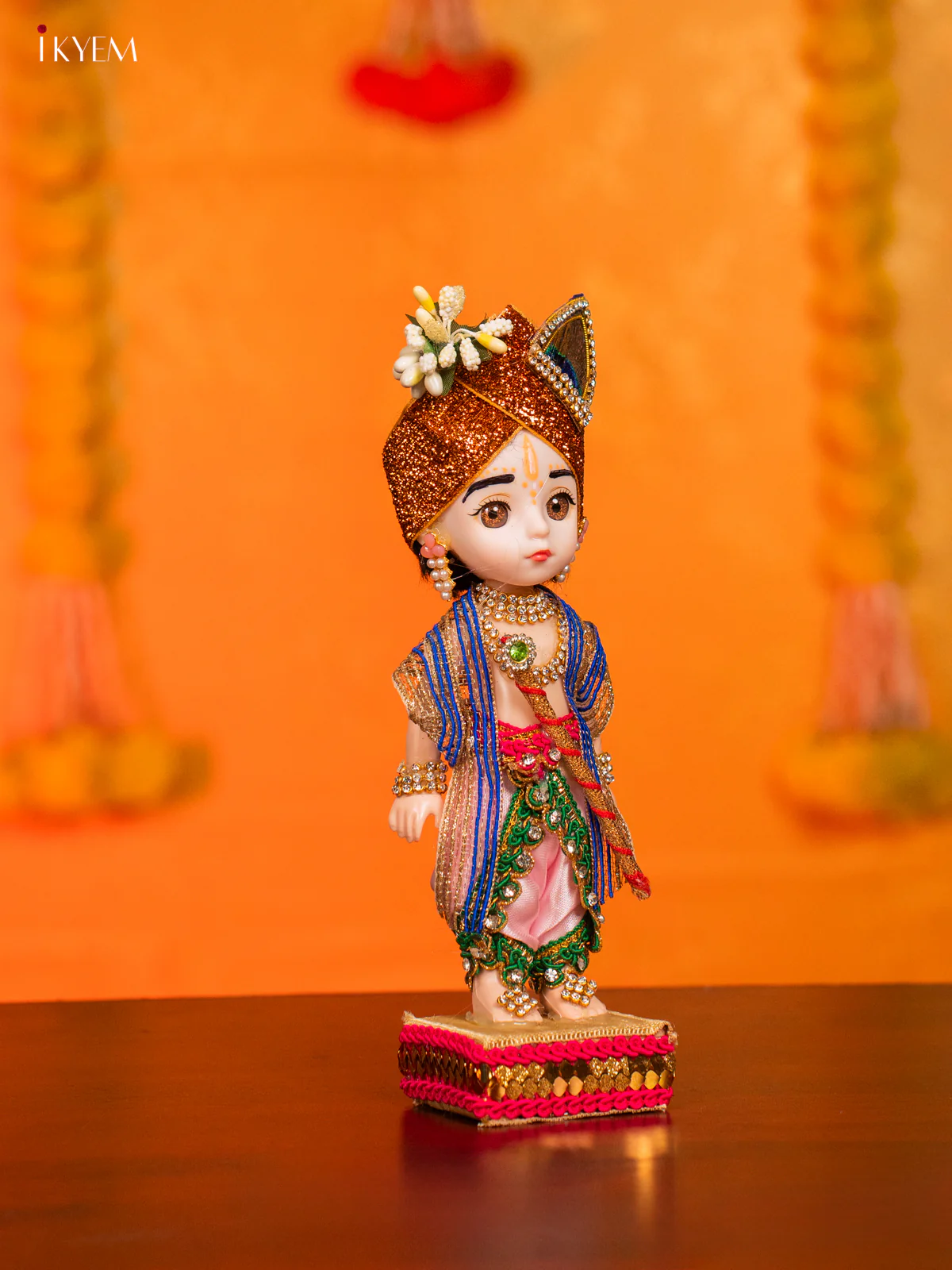 Krishna- Golu Display Doll - 7.5 Inches - KH07114 - Image 2