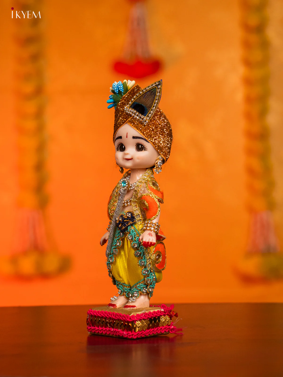 Krishna- Golu Display Doll - 7.5 Inches - KH07116 - Image 2