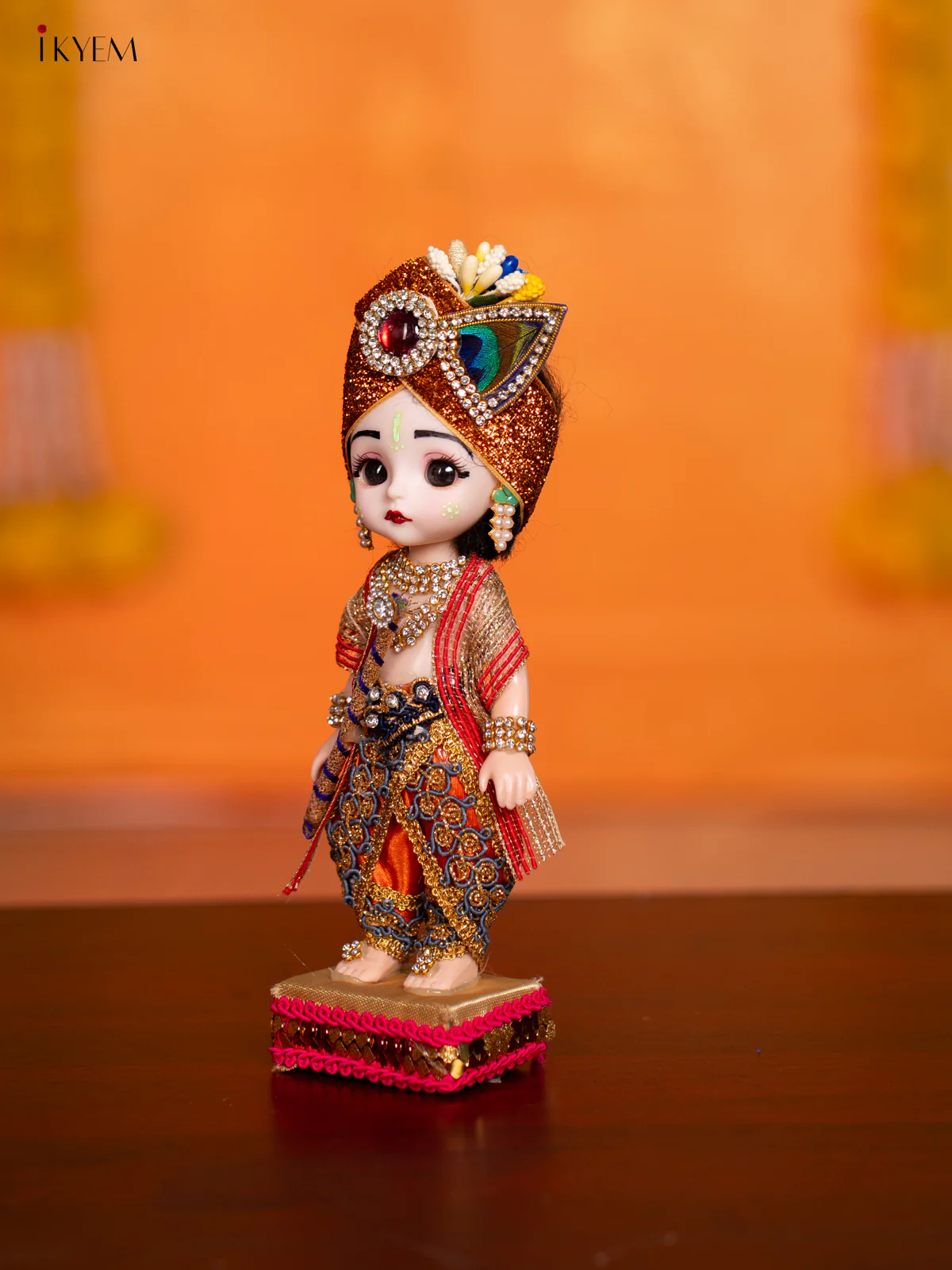 Krishna- Golu Display Doll - 7.5 Inches - KH07117 - Image 3