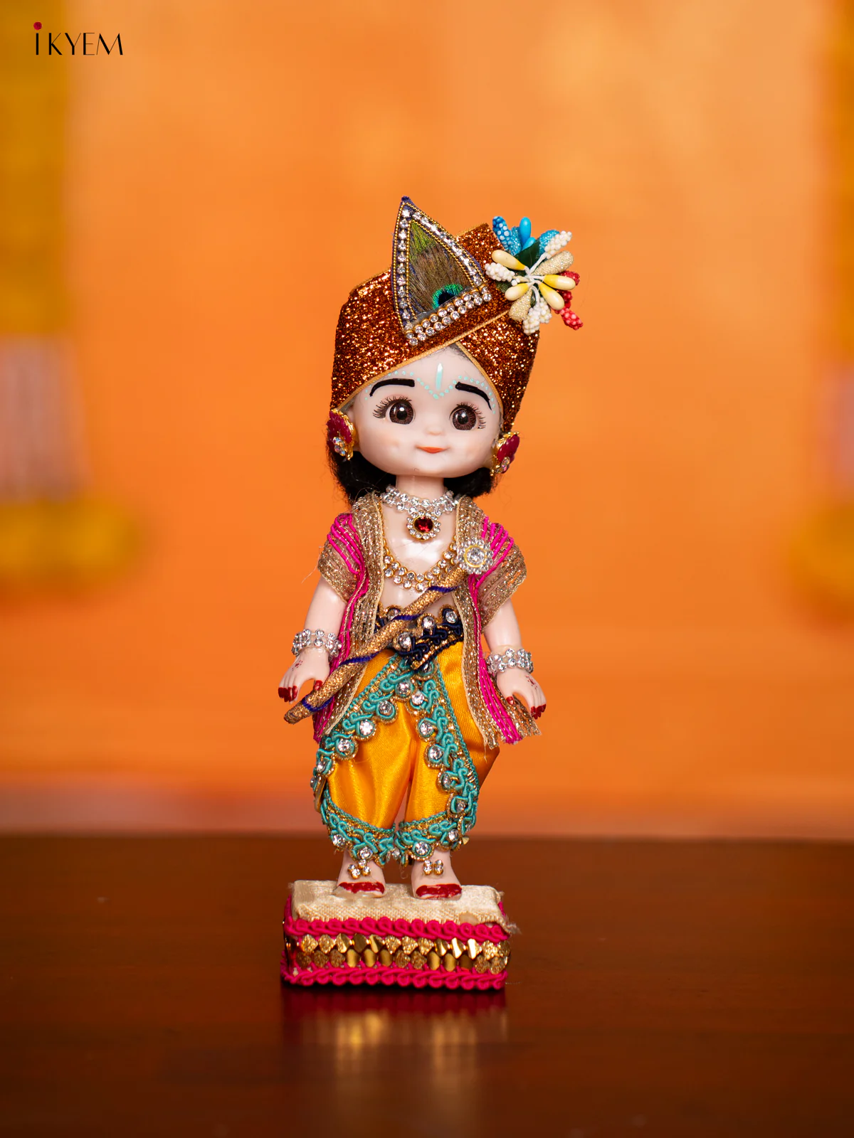 Krishna- Golu Display Doll - 7.5 Inches - KH07122