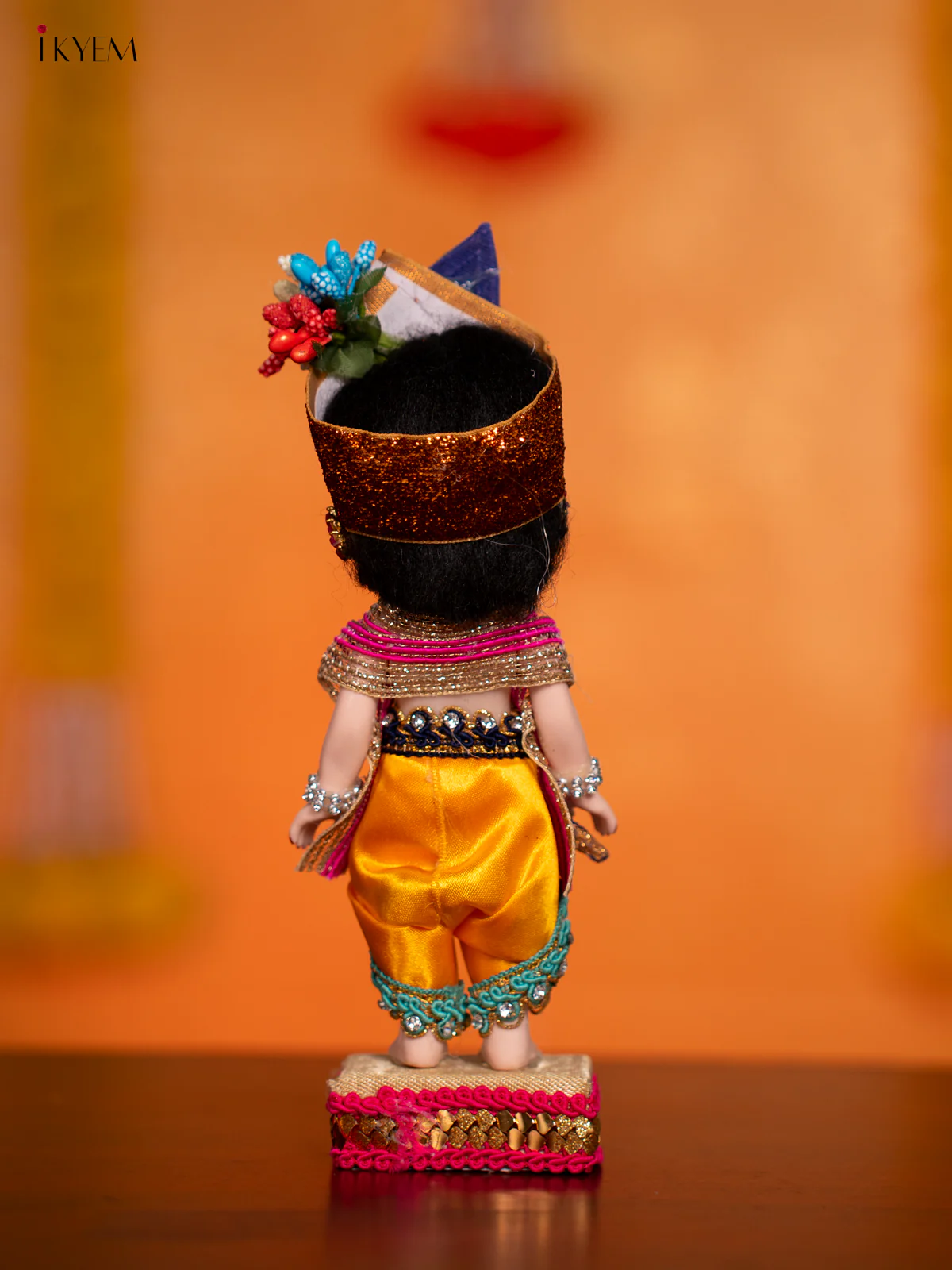 Krishna- Golu Display Doll - 7.5 Inches - KH07122 - Image 4