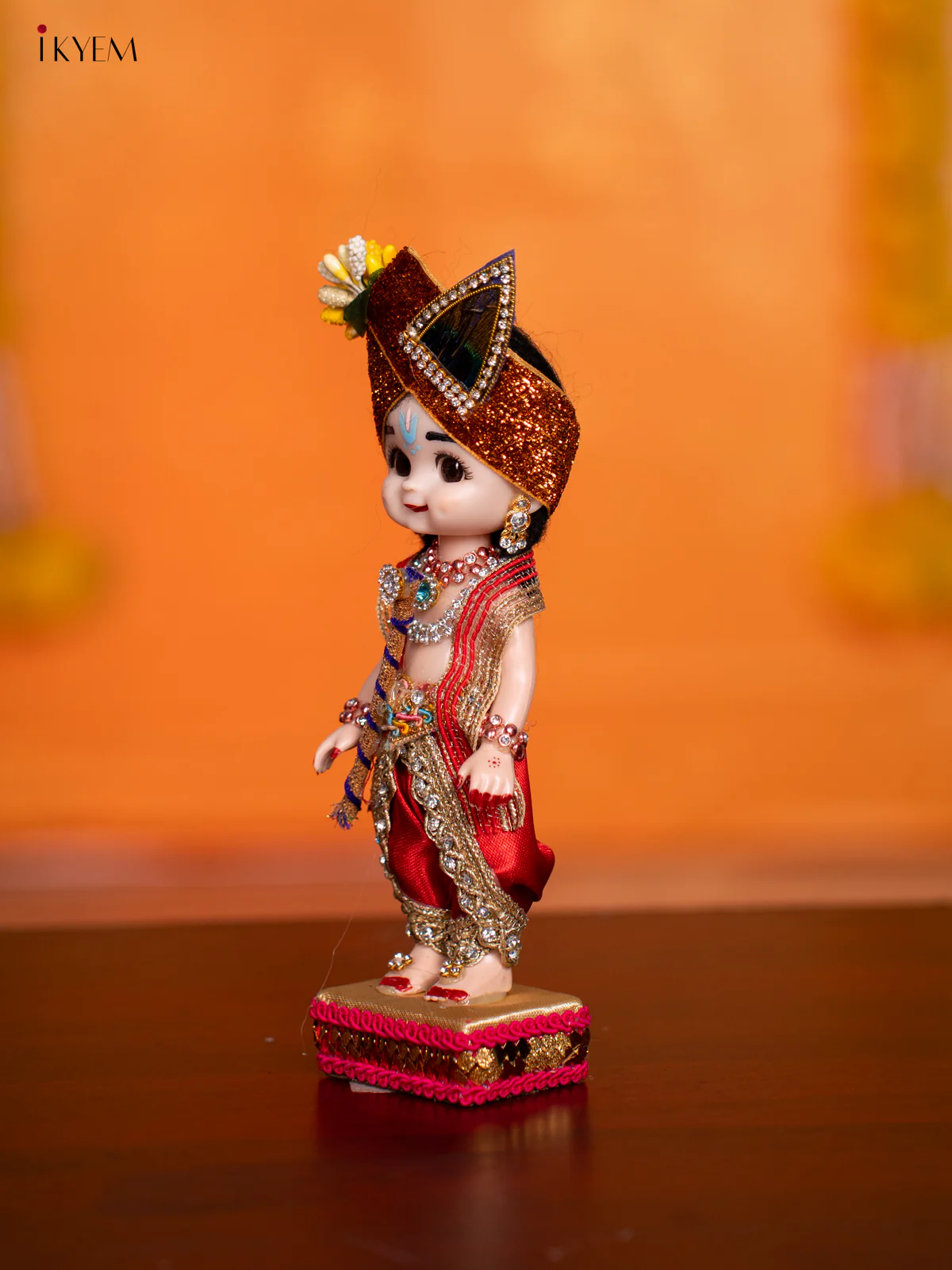 Krishna- Golu Display Doll - 7.5 Inches - KH07126 - Image 3