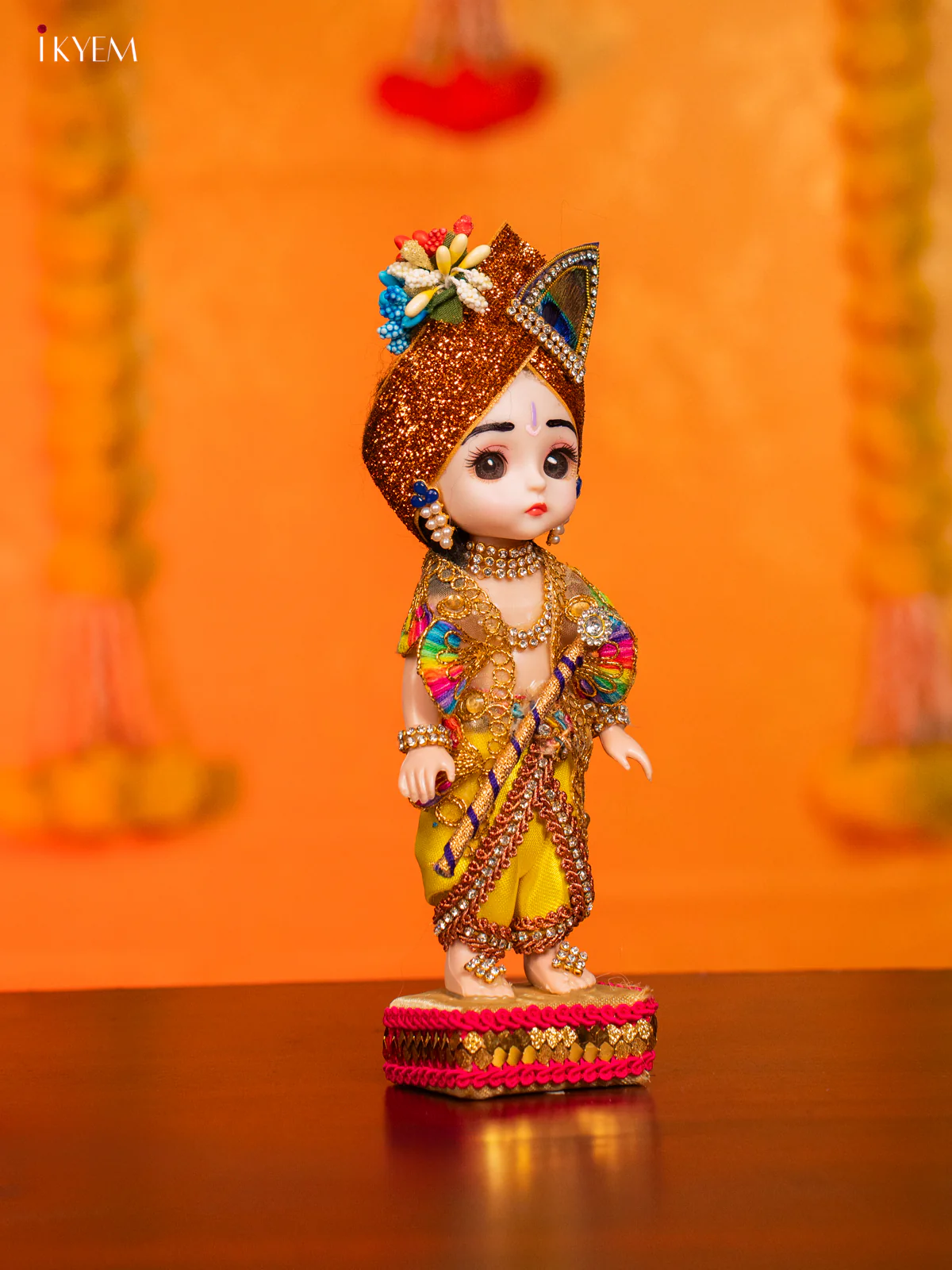 Krishna- Golu Display Doll - 7.5 Inches - KH07129 - Image 2