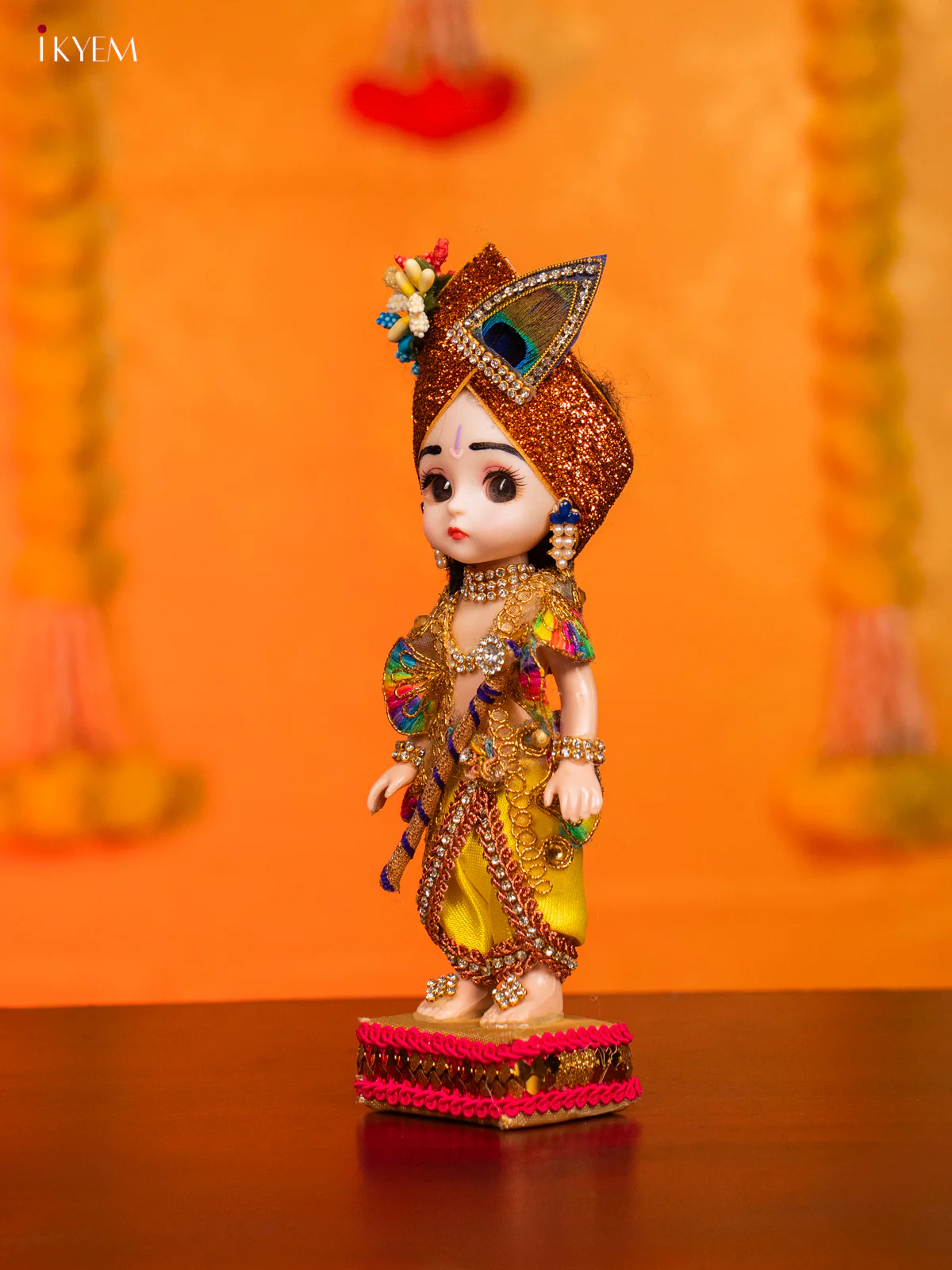 Krishna- Golu Display Doll - 7.5 Inches - KH07129 - Image 3