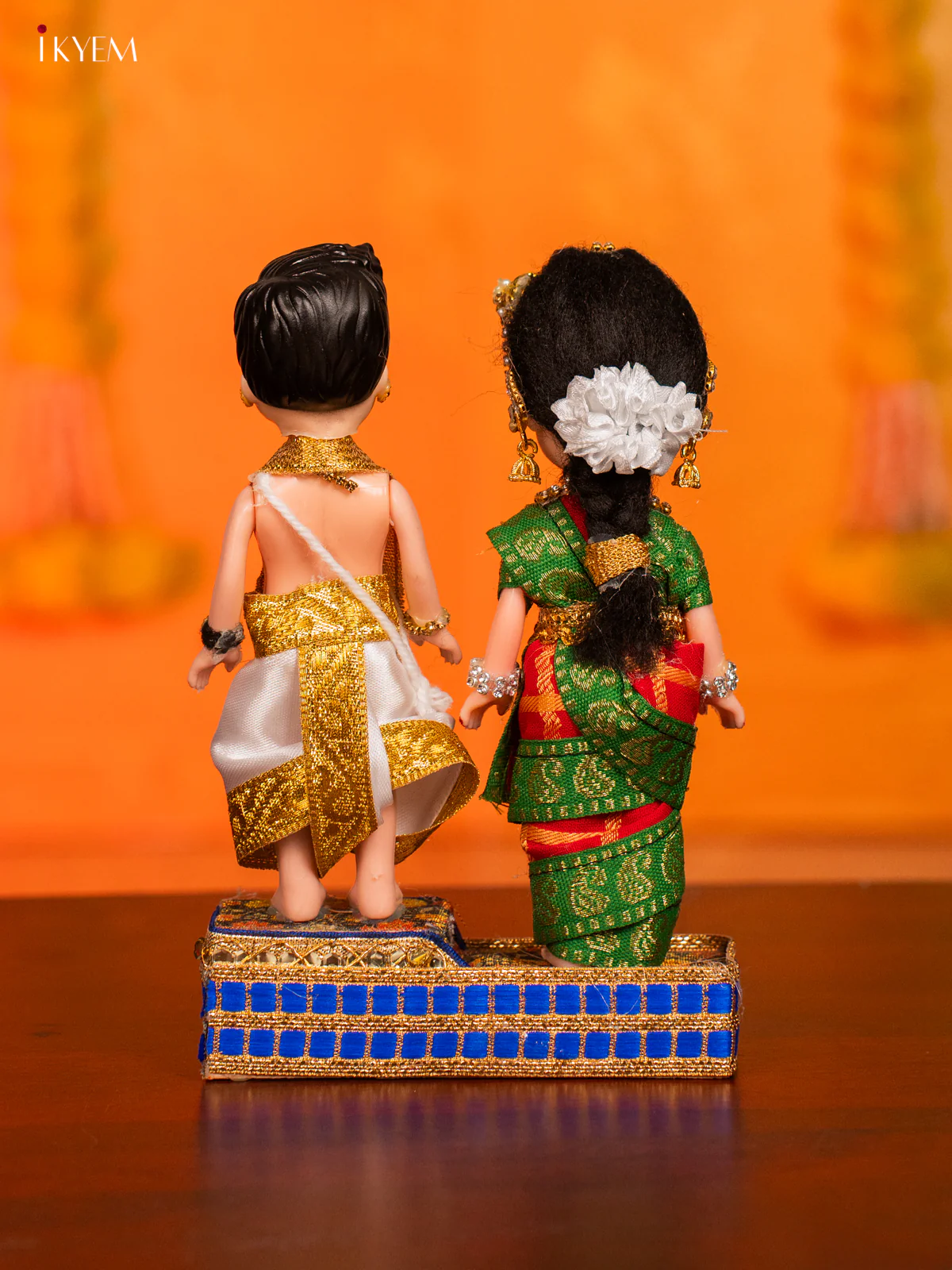 IYENGAR COUPLE - Golu Display Doll - 7 Inches - KH07162 - Image 4