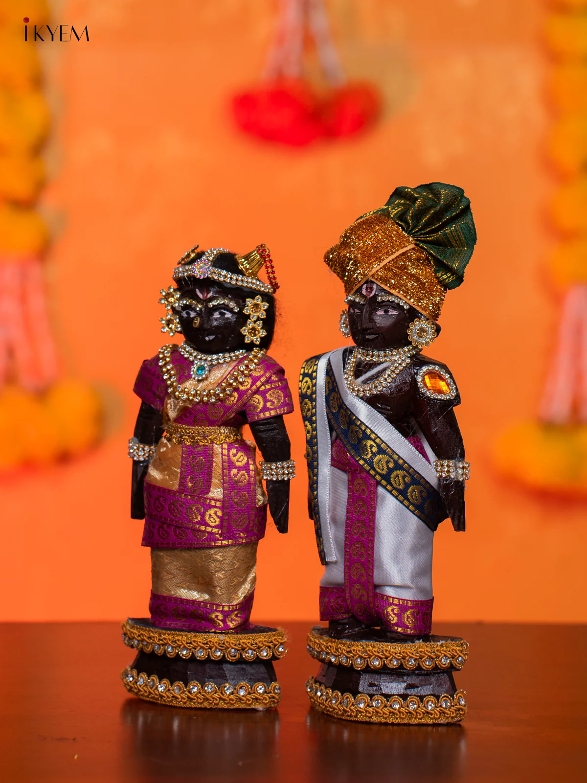 IYER STYLE MARAPACHI - Golu Display Doll - 9 Inches - KH07171 - Image 3