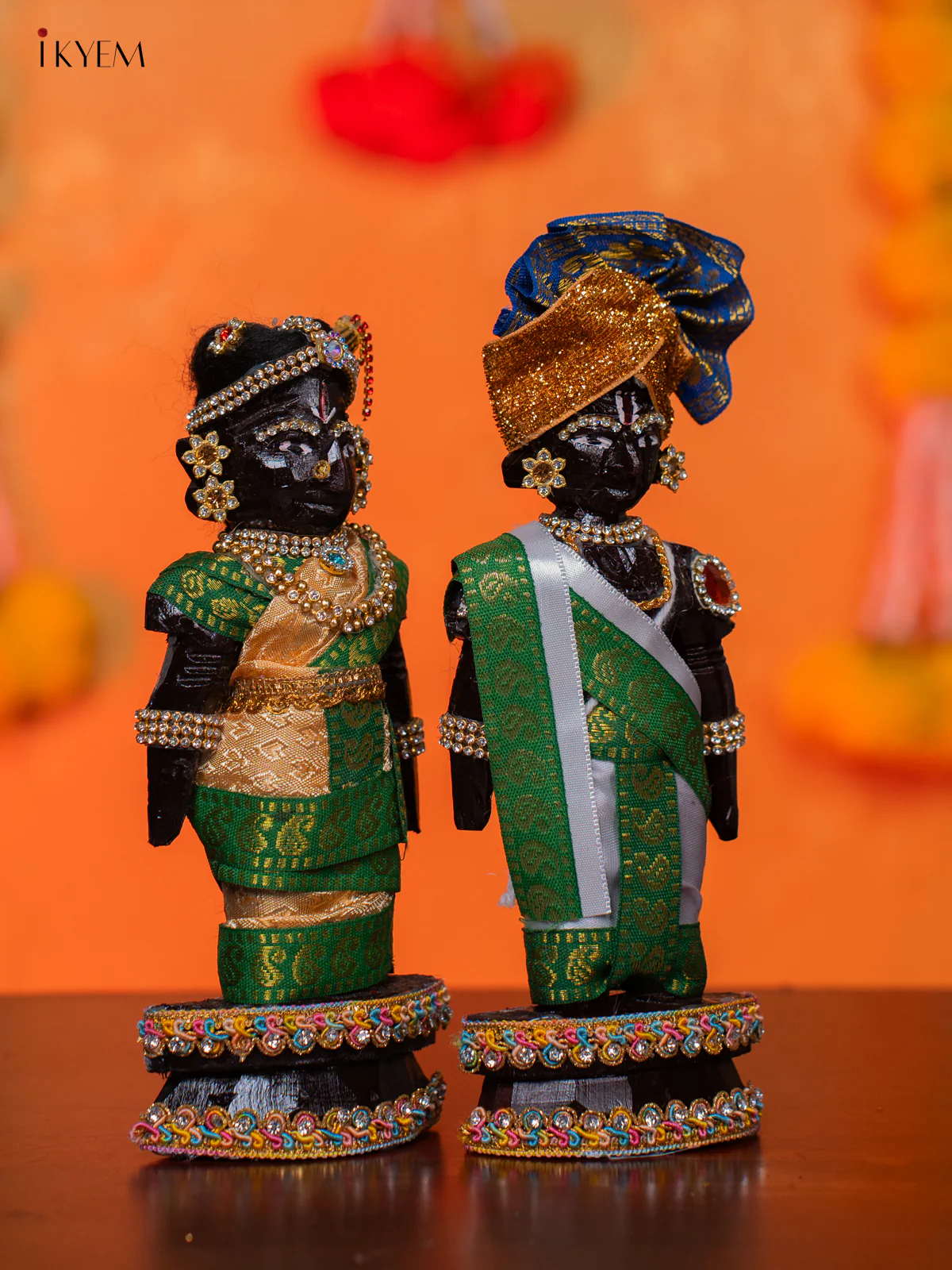IYER STYLE MARAPACHI - Golu Display Doll - 9 Inches - KH07172 - Image 2