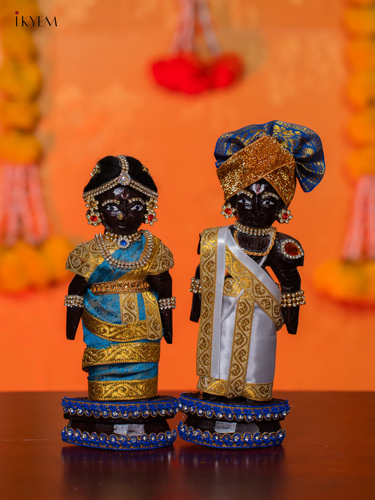 IYER STYLE MARAPACHI - Golu Display Doll - 9 Inches - KH07173